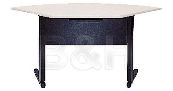 Bretford Folding Quarter Round Table (Gray Mist) CR8506GM B&H