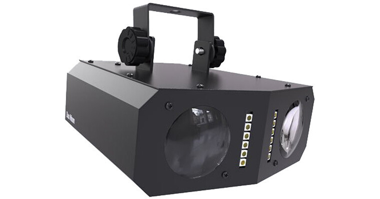 CHAUVET DJ Duo Moon Moonflower and Strobe LED Light RGBW