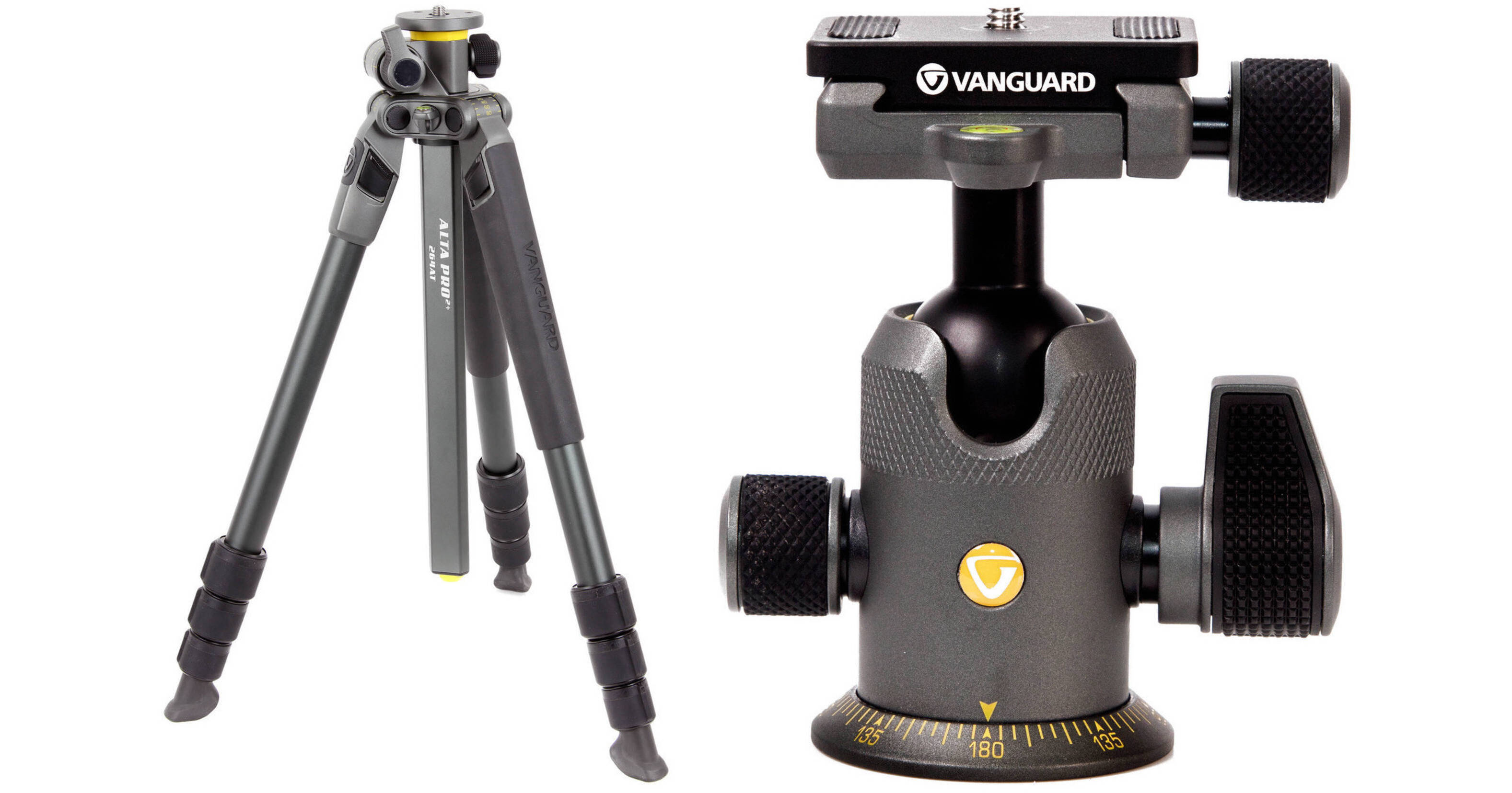 Vanguard Alta Pro 2+ 264AT Aluminum Tripod with BH-100 Ball Head