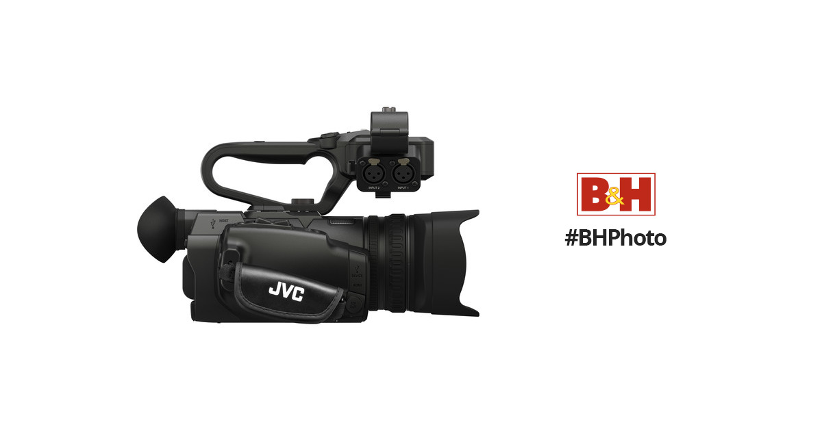 JVC GY-HM250 UHD 4K Streaming Camcorder with Built-in GY-HM250U