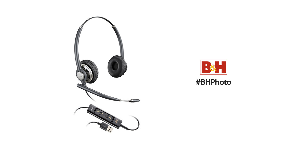 Plantronics EncorePro HW725 USB Binaural On-Ear Headset