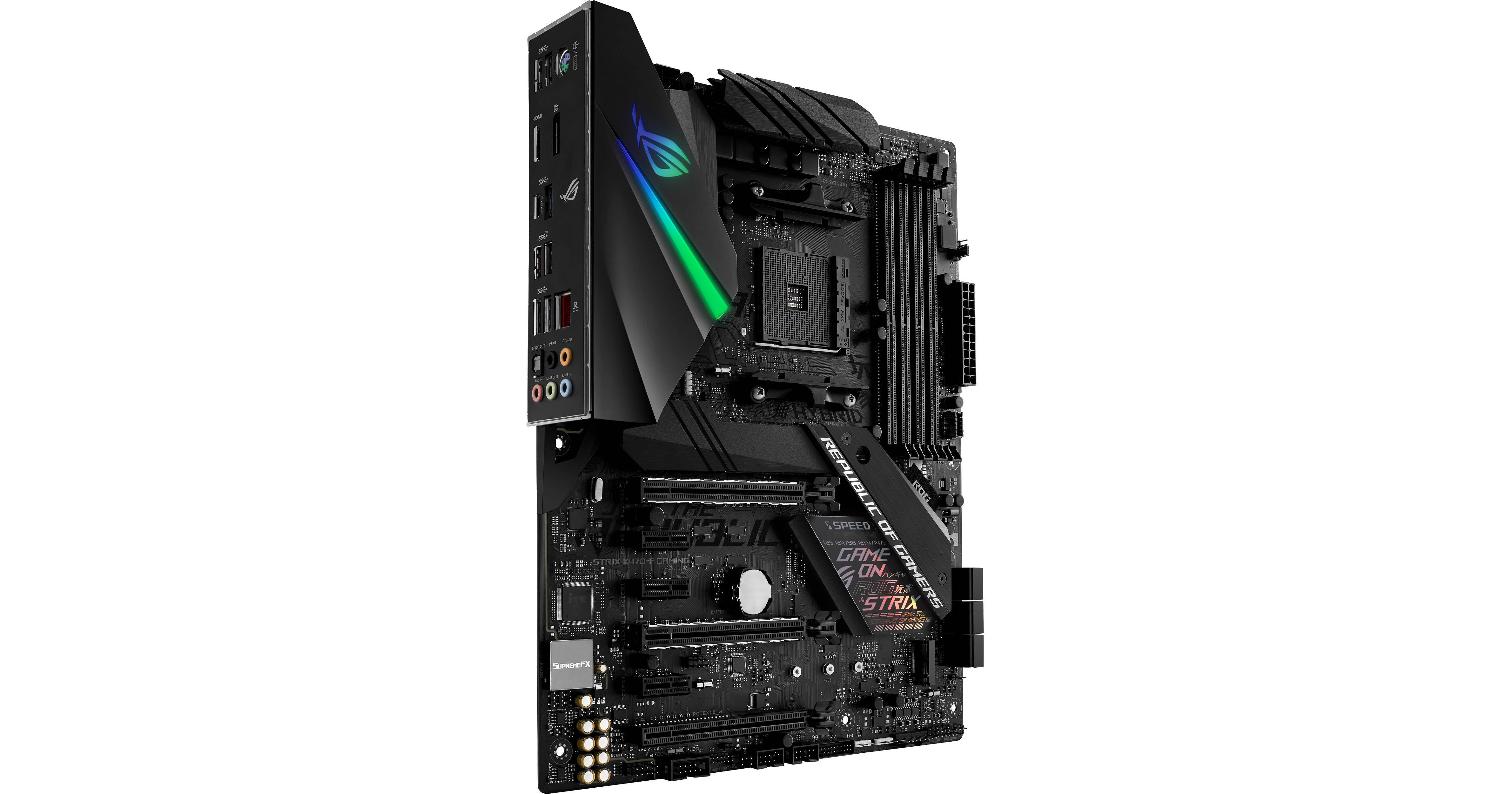 Asus Republic Of Gamers Strix X470 F Rog Strix X470 F Gaming B H