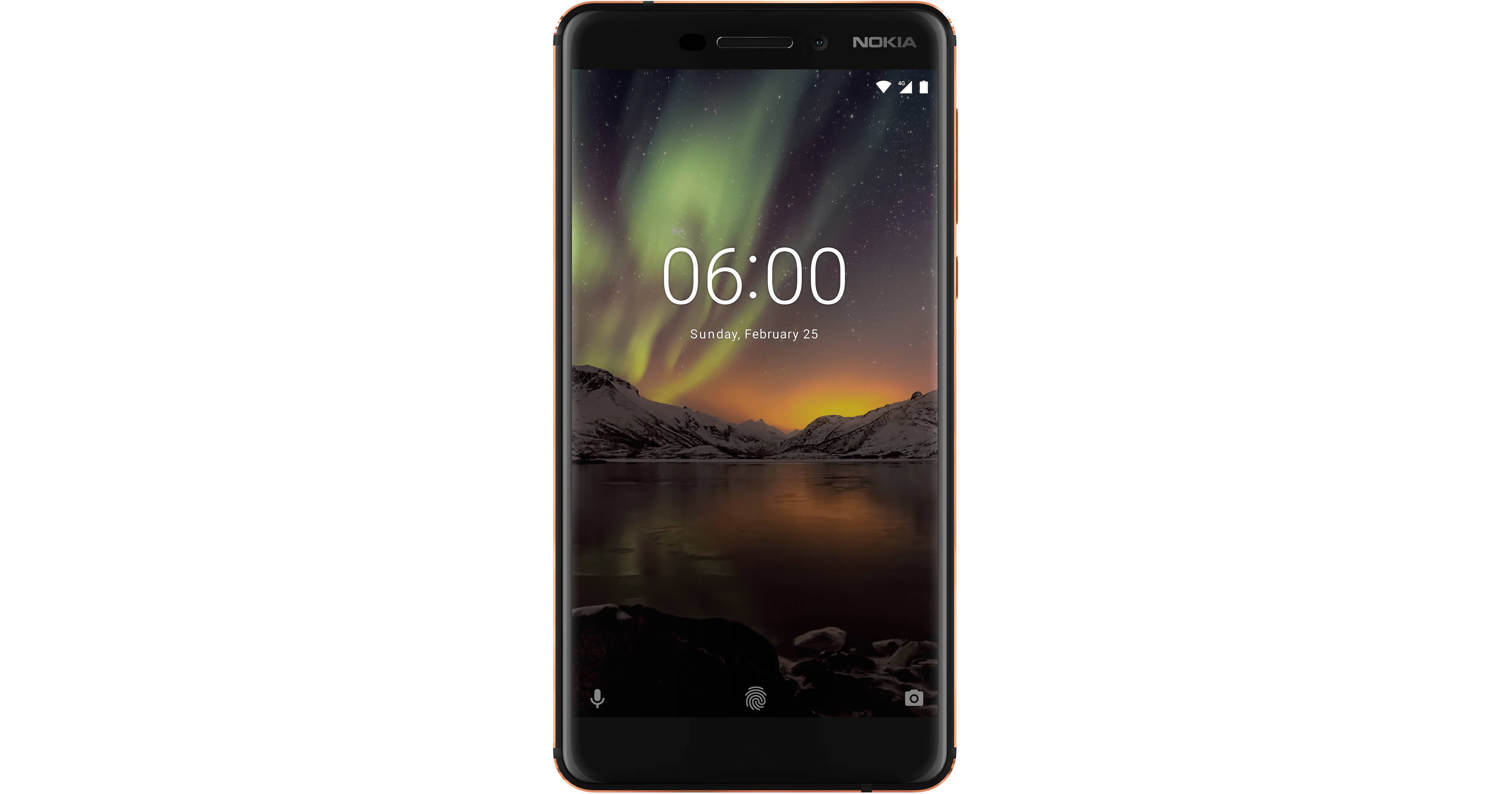 Nokia 6.1 (2018) - Android one - 32 GB Factory Unlocked Smartphone (AT&T,  T-Mobile, Metro, Straight Talk, Mint Etc) - 5.5 Screen - Black 