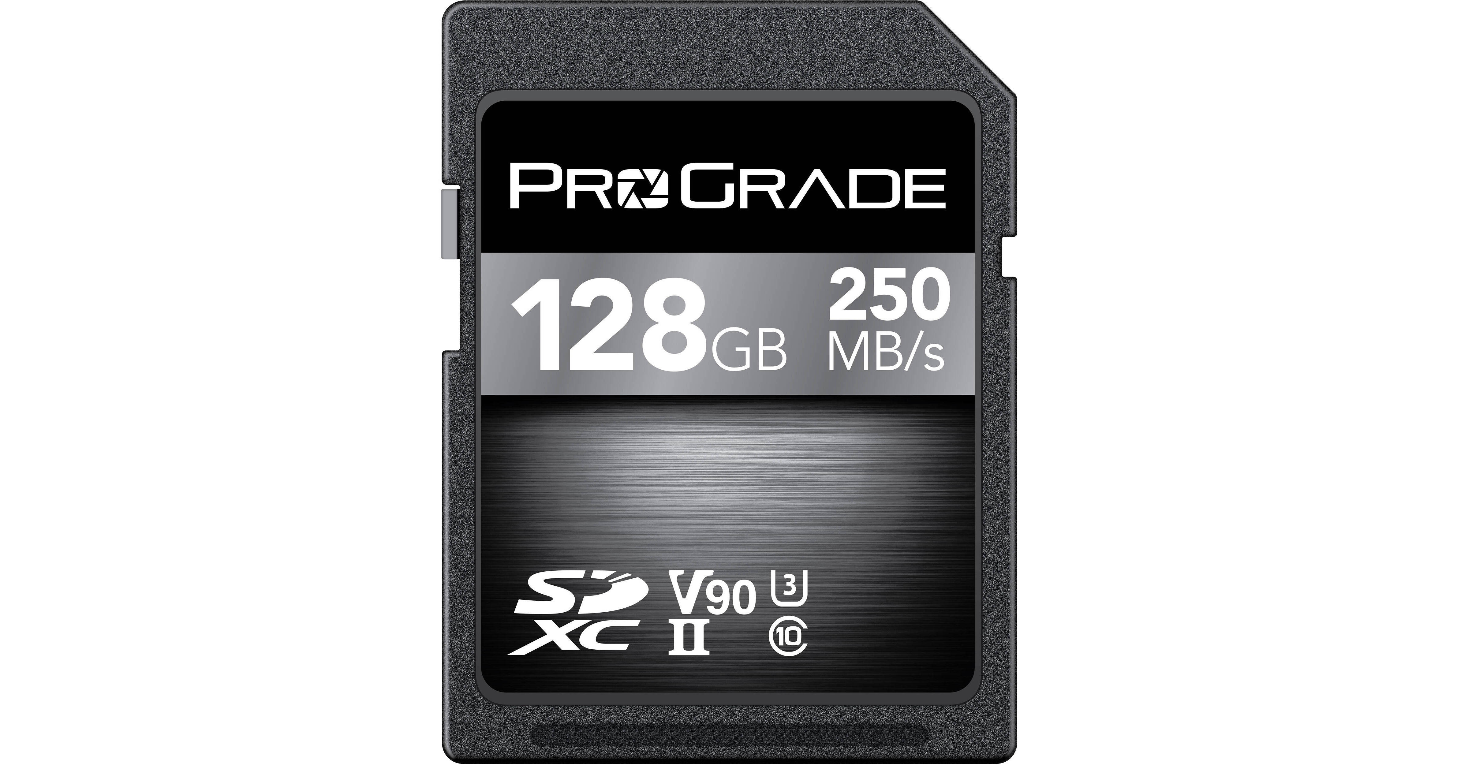 ProGrade Digital 128GB UHS-II SDXC Memory Card PGSD128GBCJBH B&H