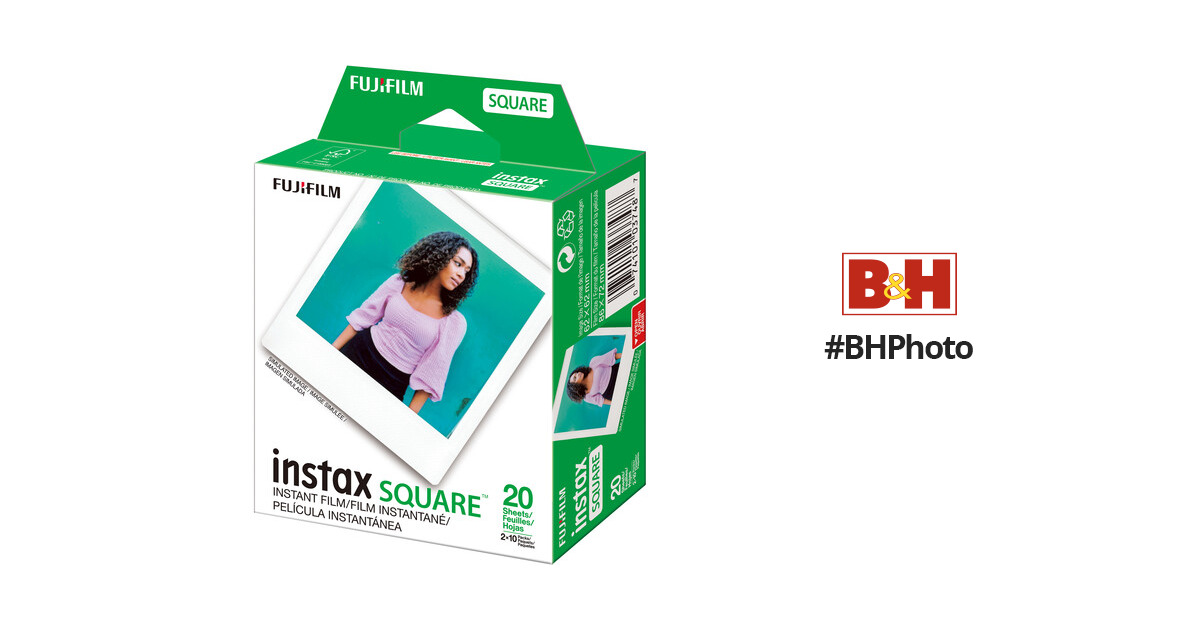 Fujifilm Instax Square Film (2 pack)