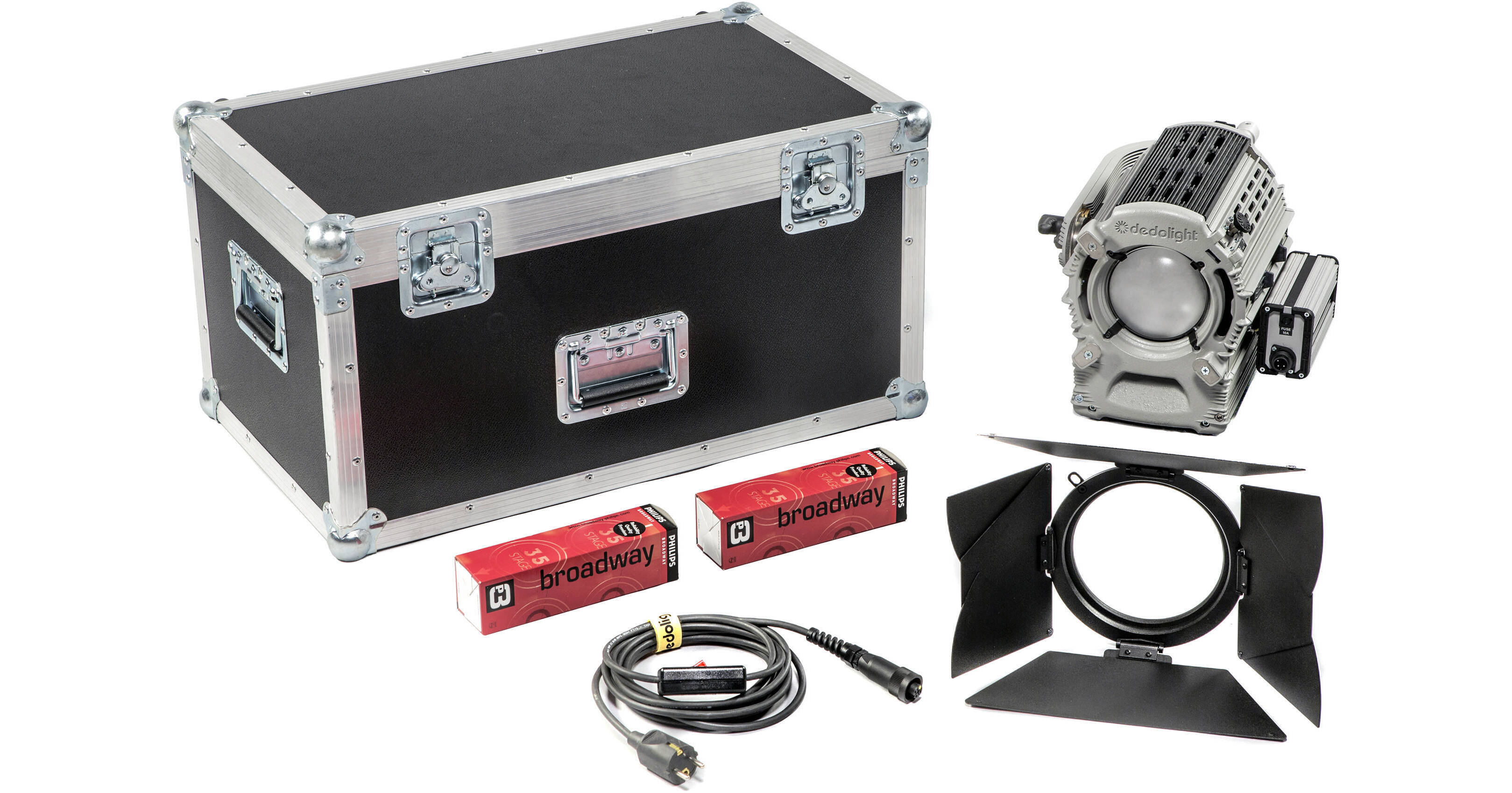 Dedolight DCHD1200 1000W Tungsten Lighting Kit with Hard K1000T