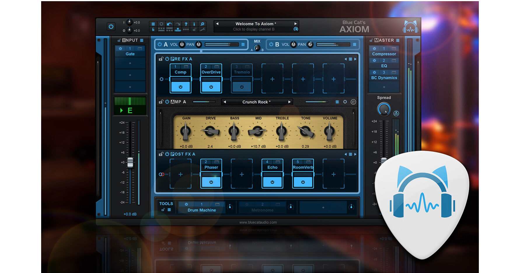 Blue Cat Audio Axiom - Multi-Effects Processor & Amp