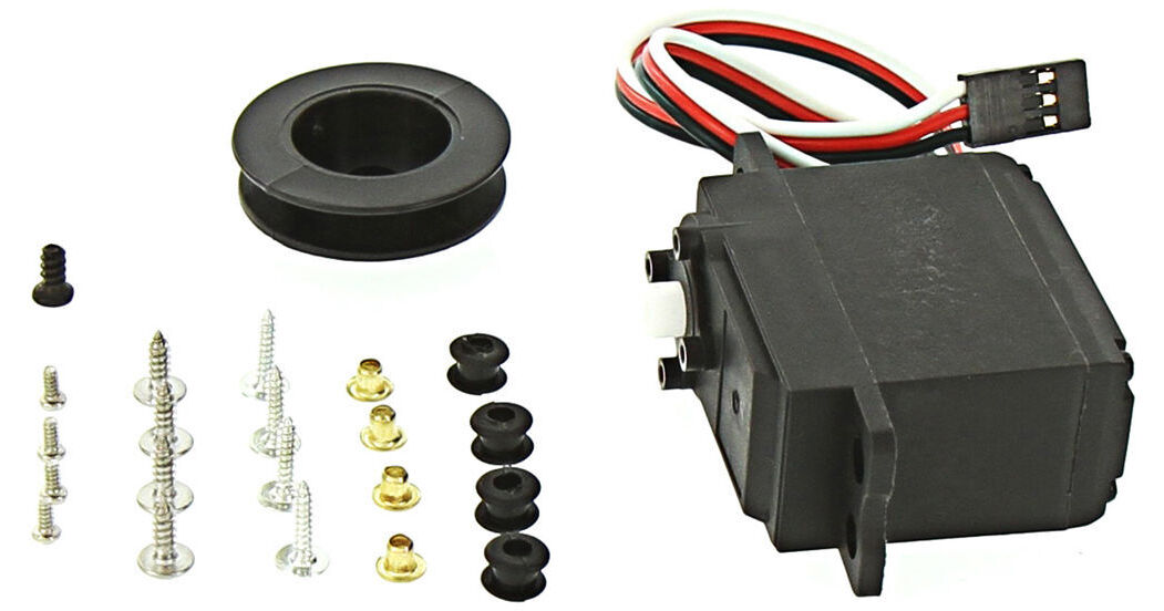 Atomik RC Winch Servo Set for Joysway V3V5 RC Sailboat 880545