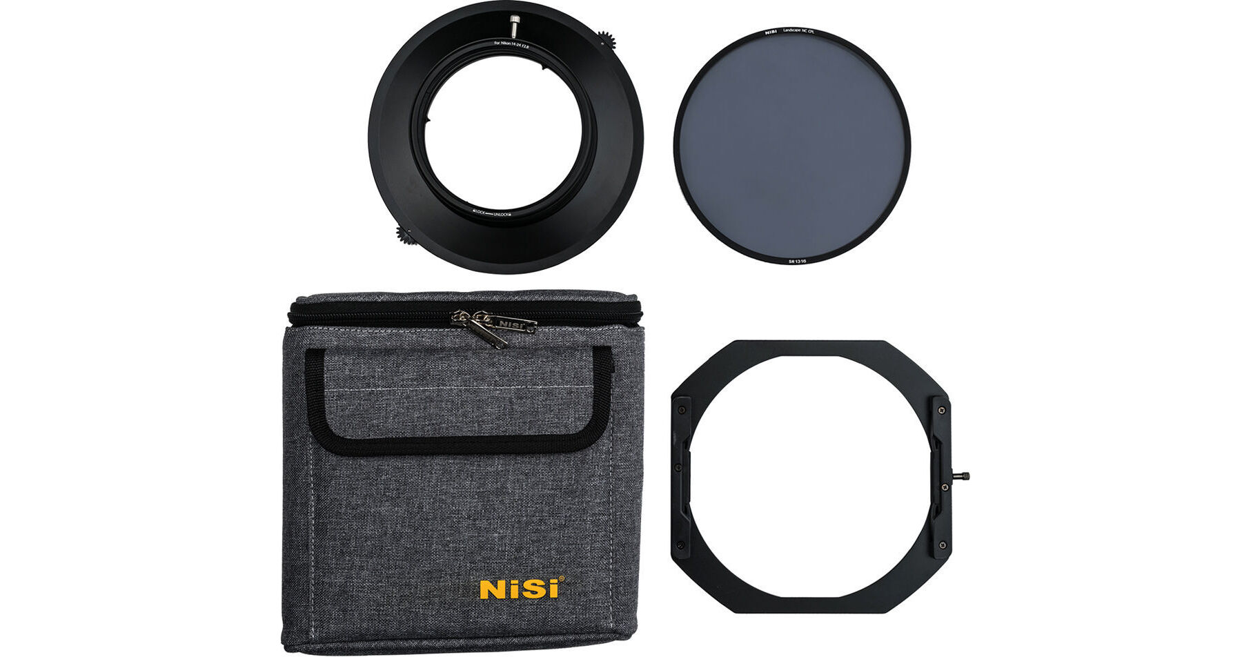 NiSi S5 150mm Filter Holder Kit with Landscape Circular Polarizer for Sigma  14mm Art Lens