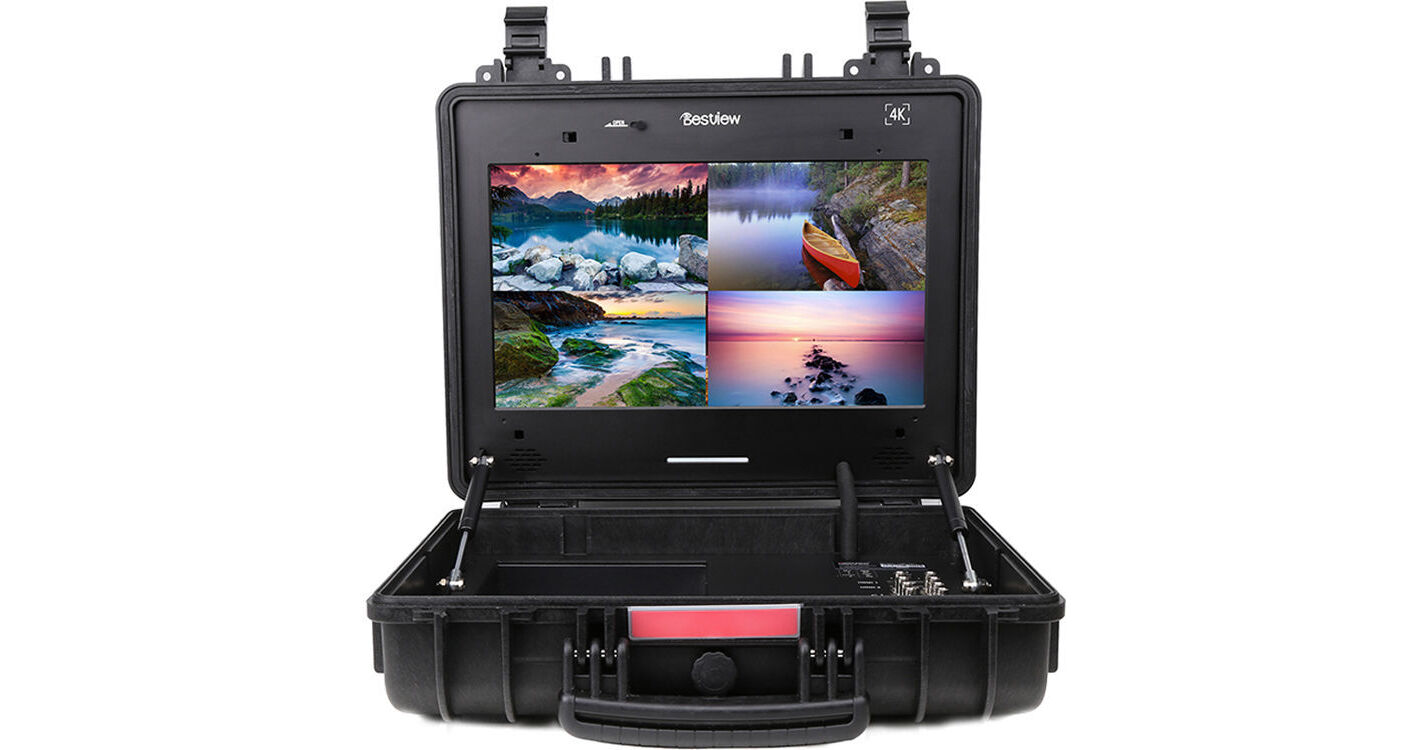 Desview 17" Portable UHD 4K HDMI QuadSplit Broadcast SP17 B&H