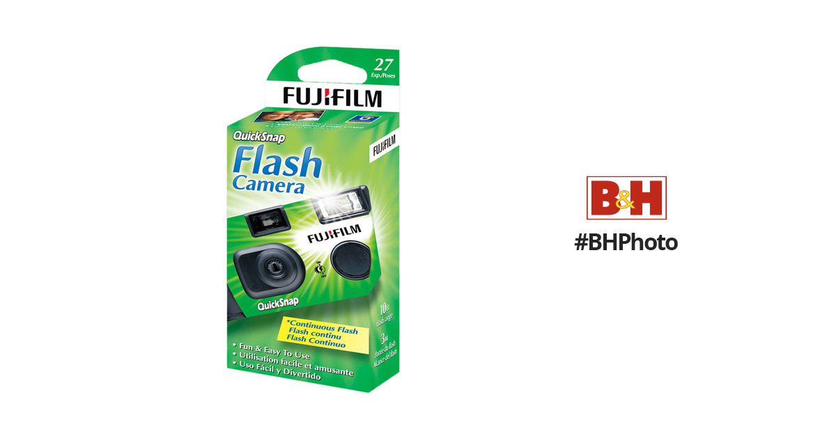  Fujifilm QuickSnap Flash 400 One-Time-Use Camera
