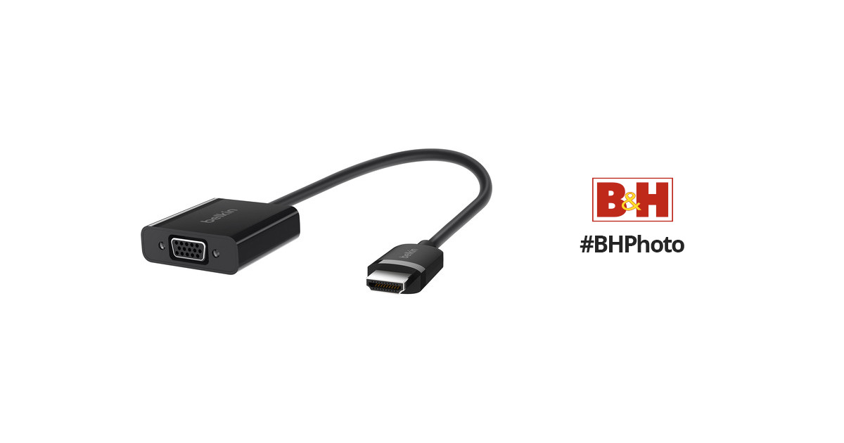 Belkin HDMI VGA Adapter with Micro-USB AV10170BT B&H