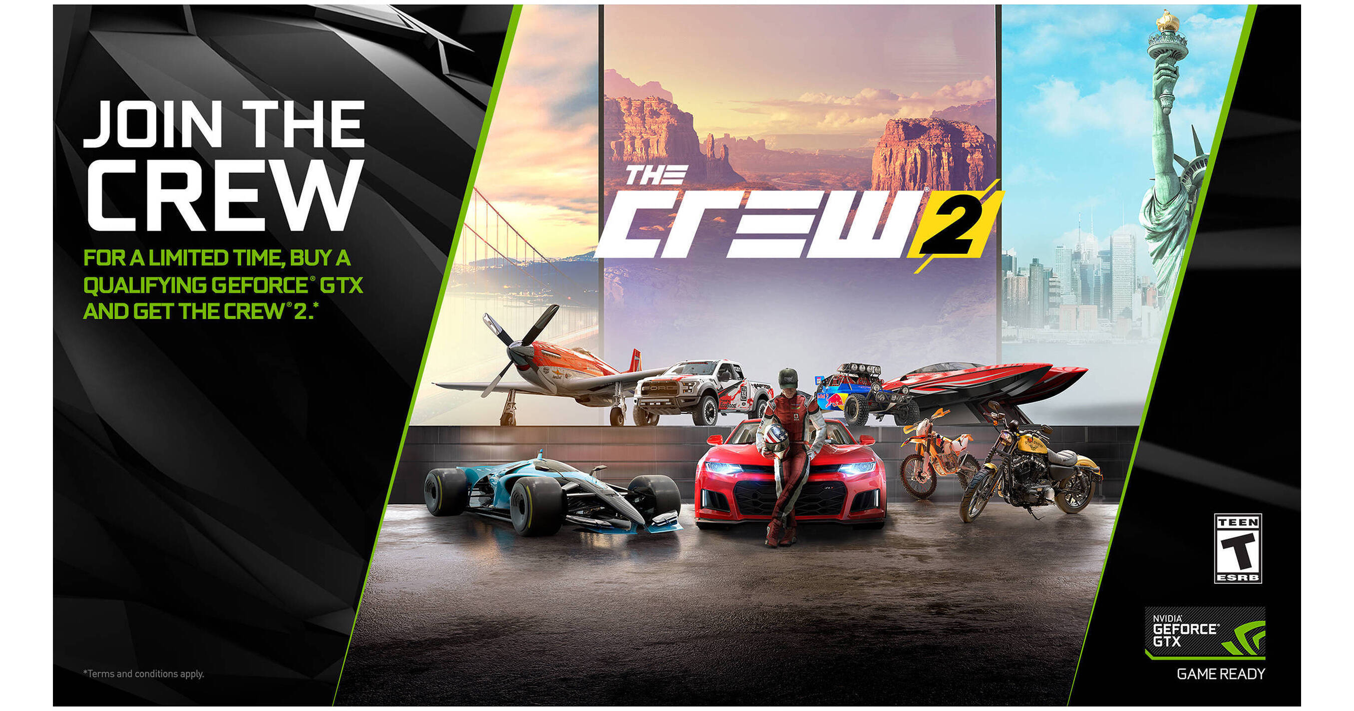 NVIDIA The Crew 2 (Download) THE CREW 2 B&H Photo Video