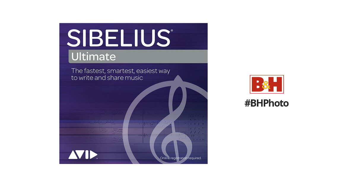 Sibelius | Ultimate 1-Year Subscription - Music Notation Software  (Student/Teacher, Download)