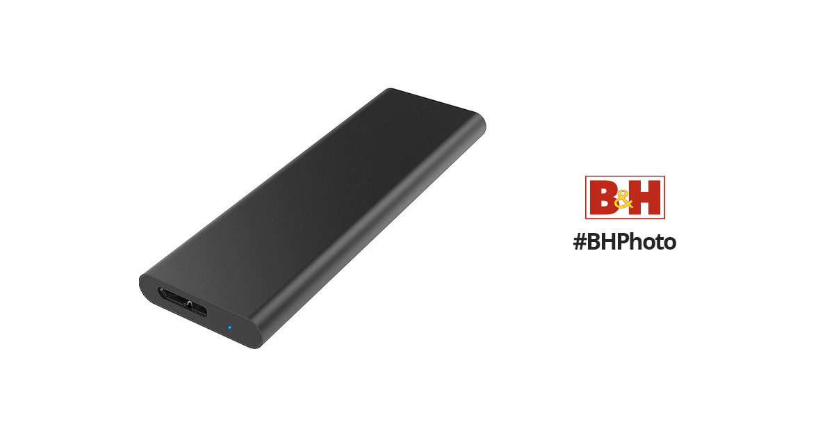 Sabrent M.2 NGFF SSD to USB 3.0 Aluminum Enclosure EC-M2MC B&H