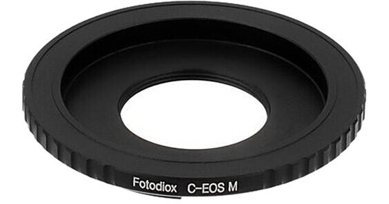 FotodioX Mount Adapter for C-Mount Lens to Canon EOS M Camera