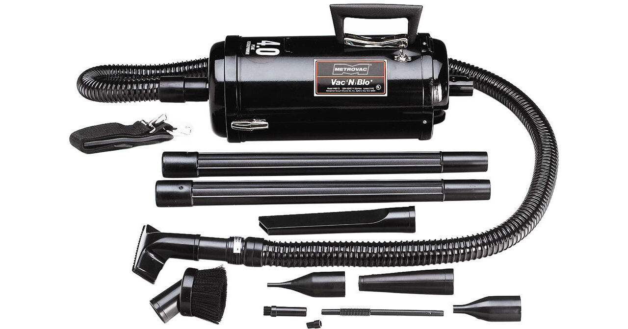 METROVAC Vac N Blo 4HP Compact Automotive, Twin Fan VNB83BA B&H