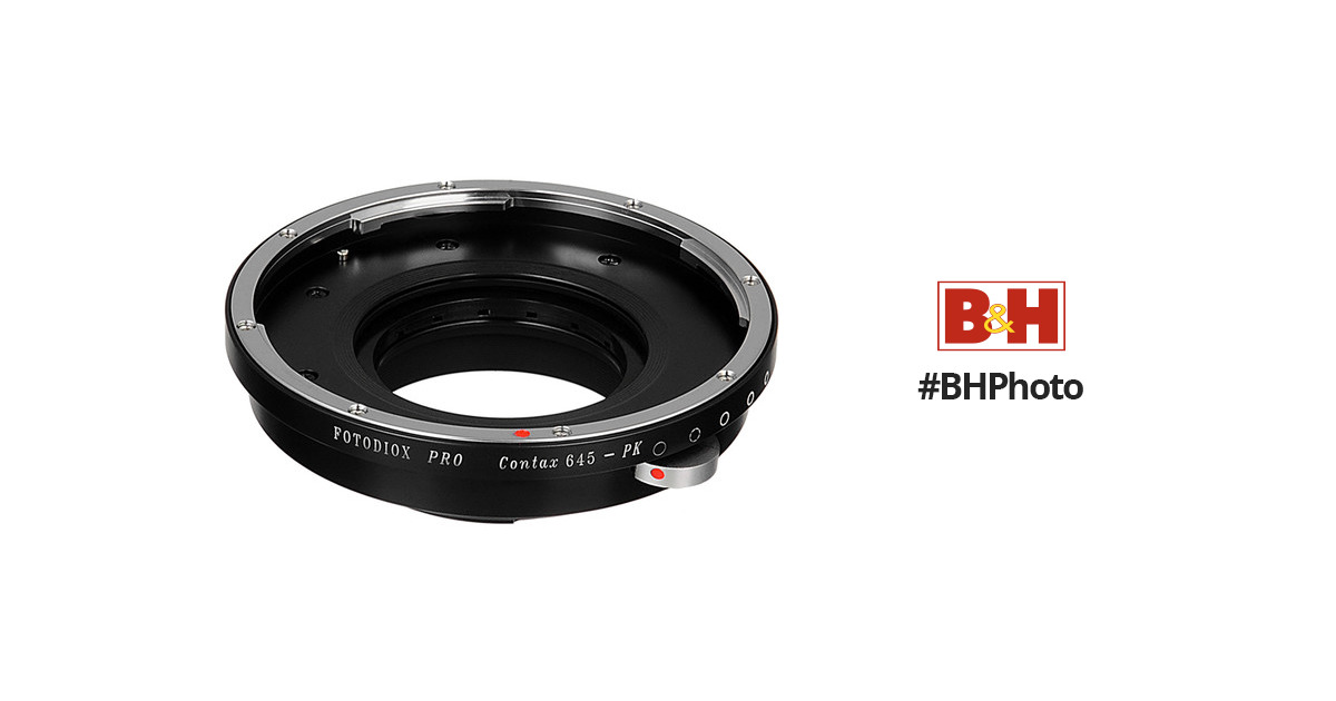 FotodioX Pro Mount Adapter for Contax 645 Lens to C645-PK-PRO