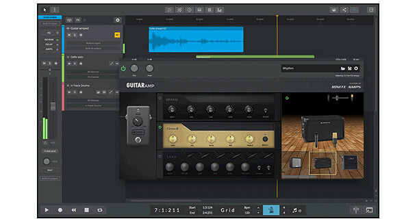 n-Track Studio EX 7 - Professional DAW - Audio Recording