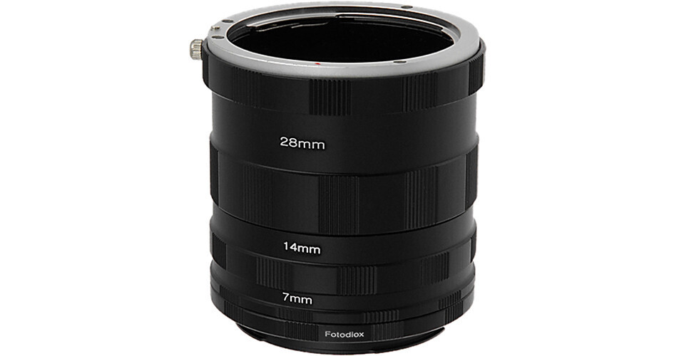 FotodioX Macro Extension Tube Set for Canon EOS MACROTUBEEOS