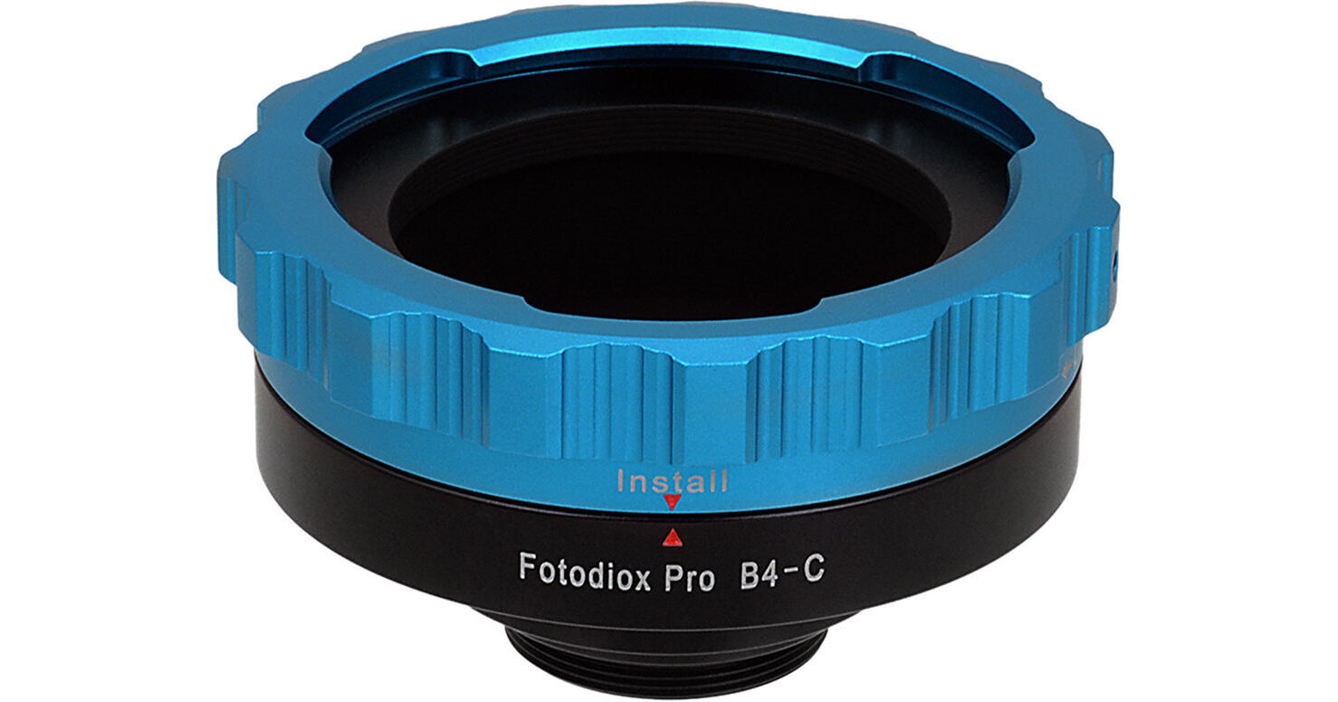 FotodioX B4 To C-Mount Pro Lens Mount Adapter B4-C-PRO B&H Photo