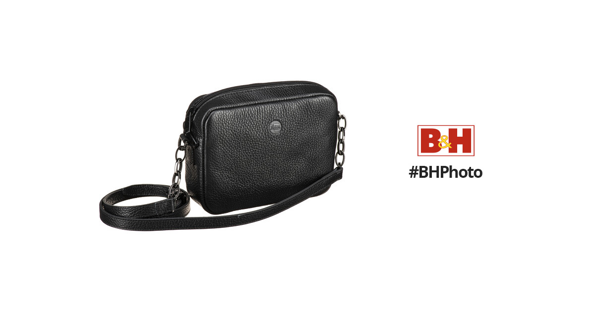 Leica Andrea Leather Handbag (Black) 18862 B&H Photo Video