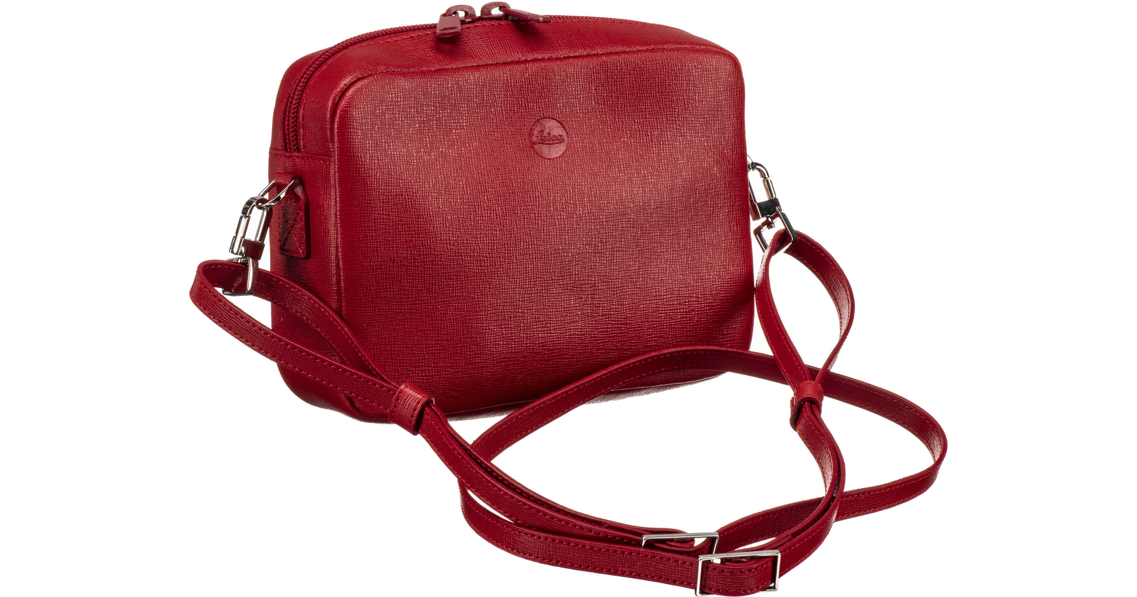 Leica Andrea Leather Handbag (Red)