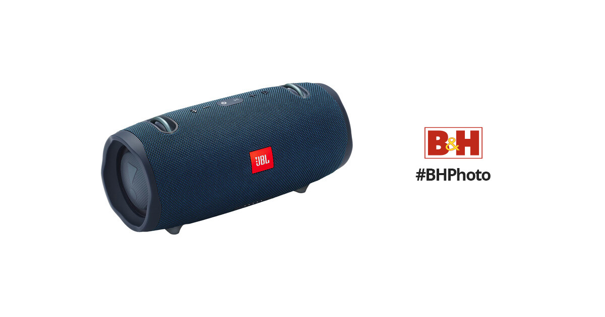JBL Xtreme 2 Portable Bluetooth Speaker, Blue, JBLXTREME2BLUAM