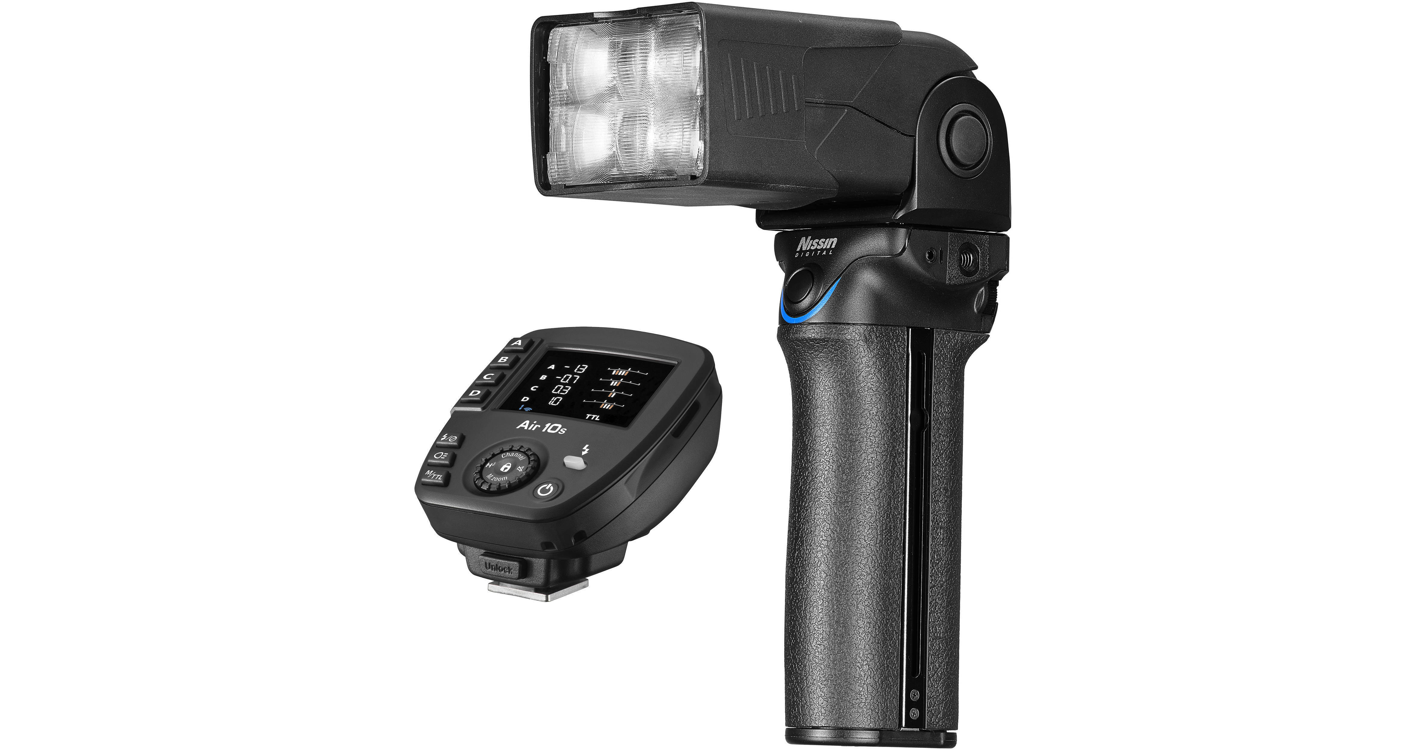 Nissin MG10 Wireless Flash with Air 10s Commander (FUJIFILM)