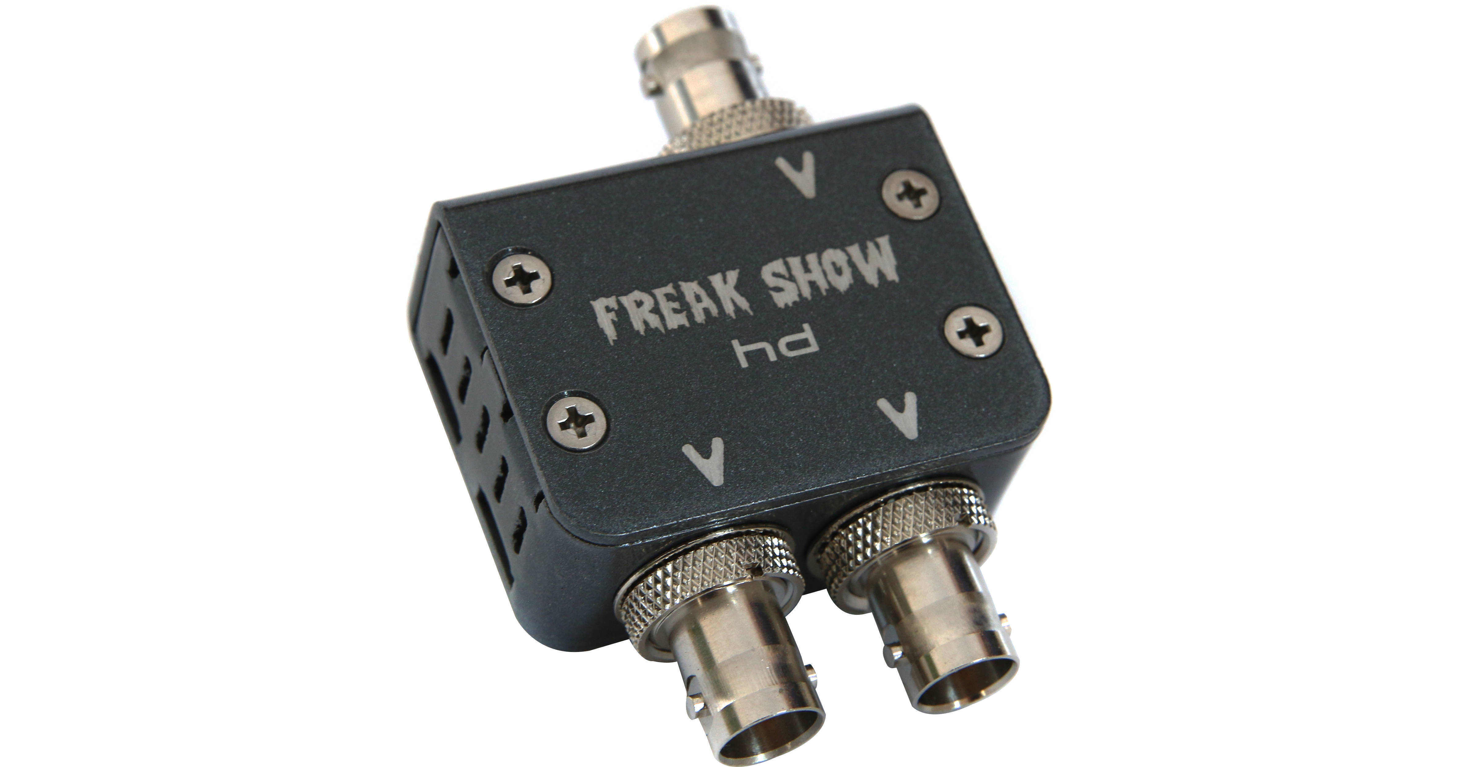 Freakshow HD 4K 12G-SDI MSX2-L Microsplit Reclocking DA with Locking LEMO  Power Connector