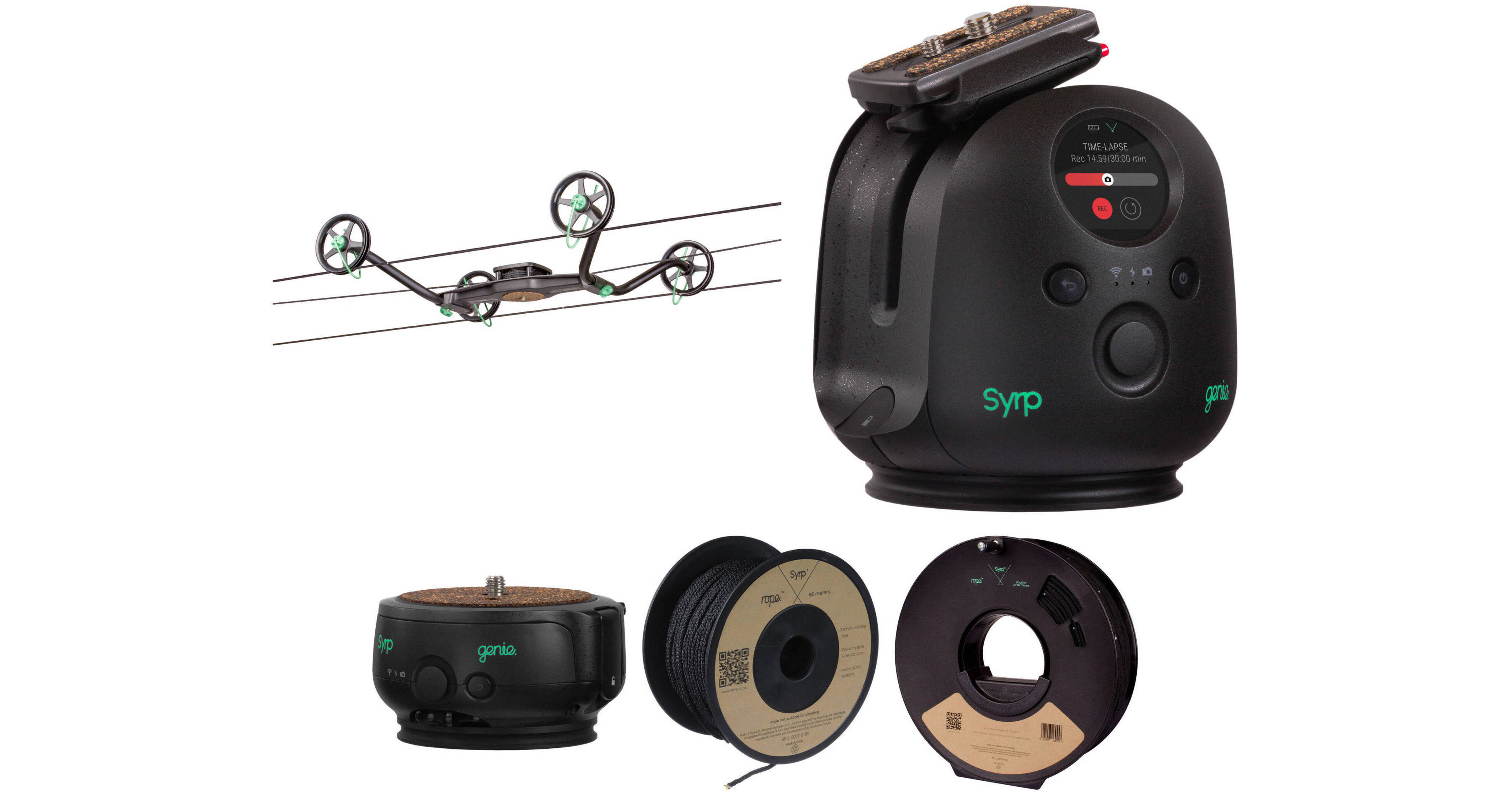 Syrp Slingshot 3Axis 328' MotionControlled Cable Cam