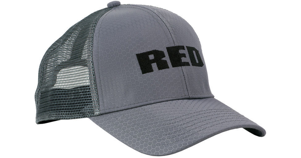 red digital cinema hat