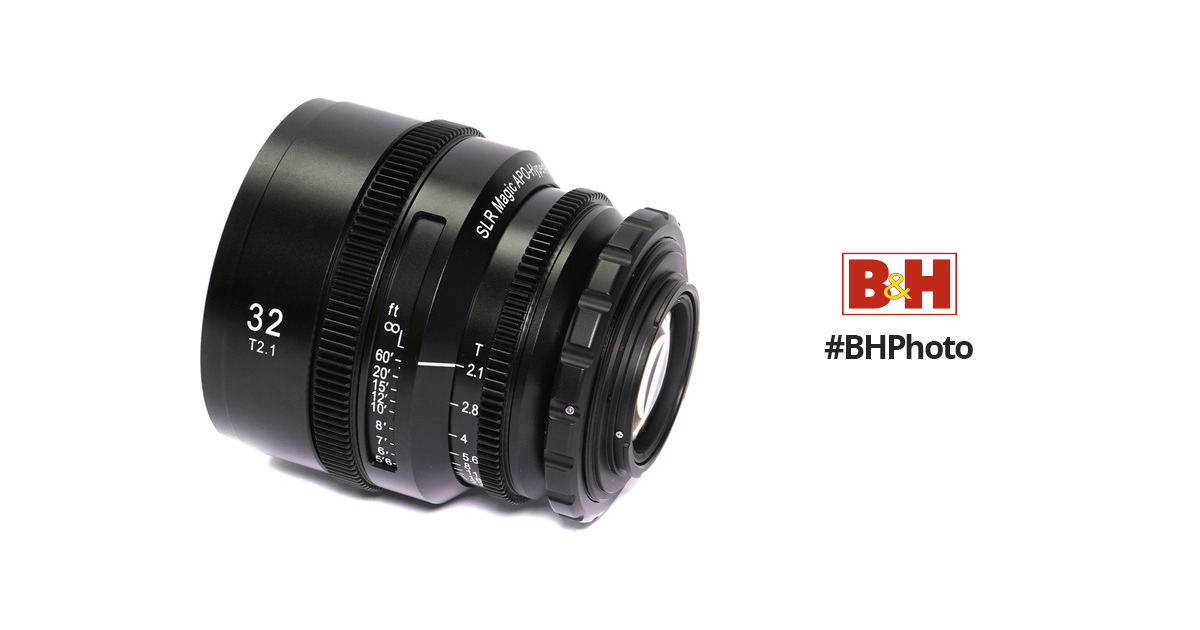 SLR Magic APO HyperPrime CINE 32mm T2.1 Lens SLR-APO32EF BH