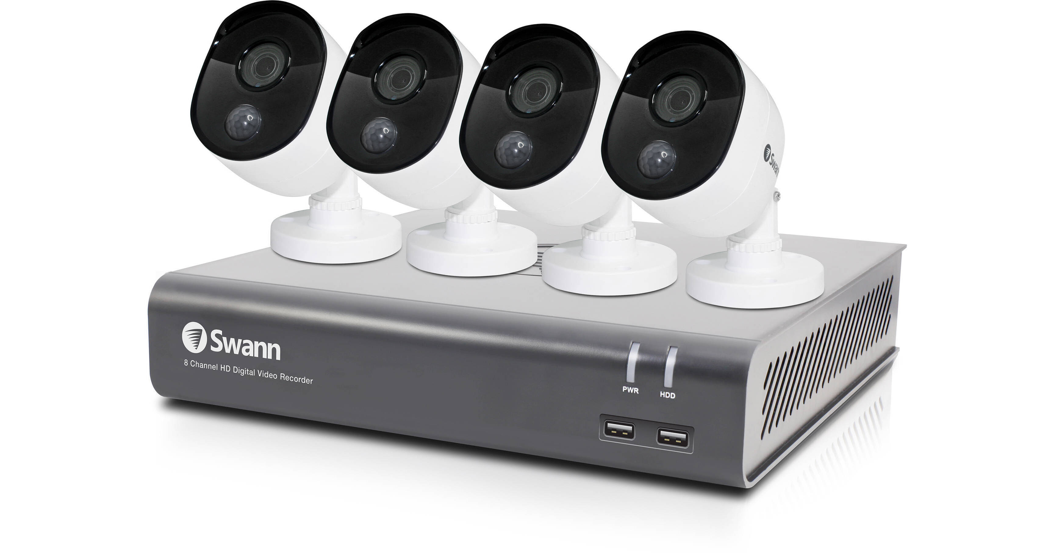 Swann 8-Channel 1080p DVR With 1TB HDD & 4 1080p