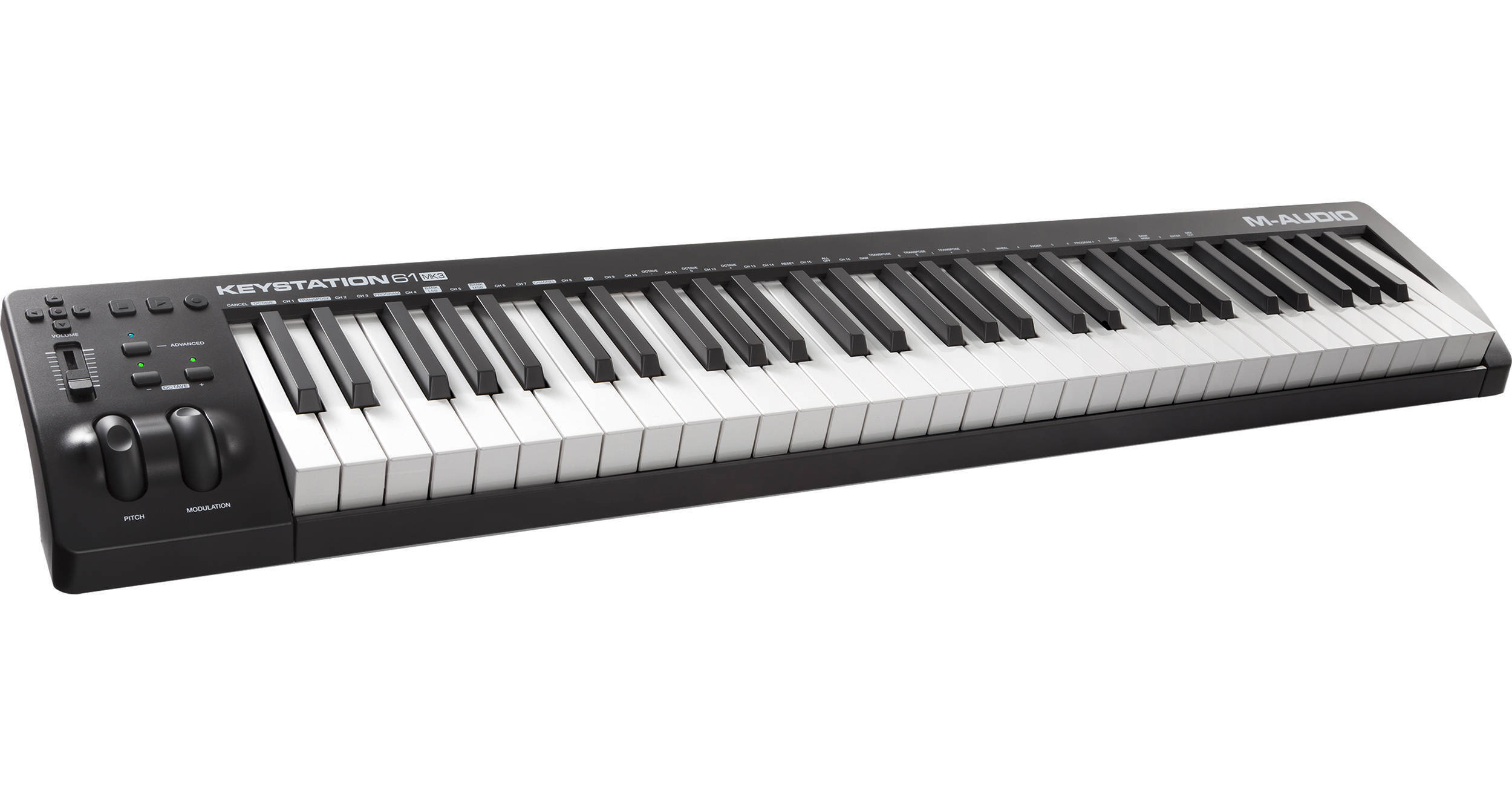 M-AUDIO KEYSTATION61MK3  Teclado controlador MIDI USB de 61