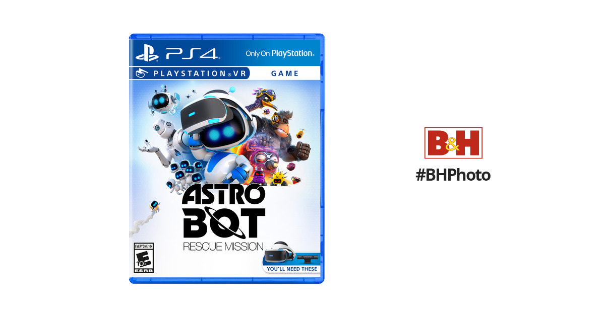 B&H Mission Video Sony ASTRO 3003283 VR BOT (PS4) Photo Rescue