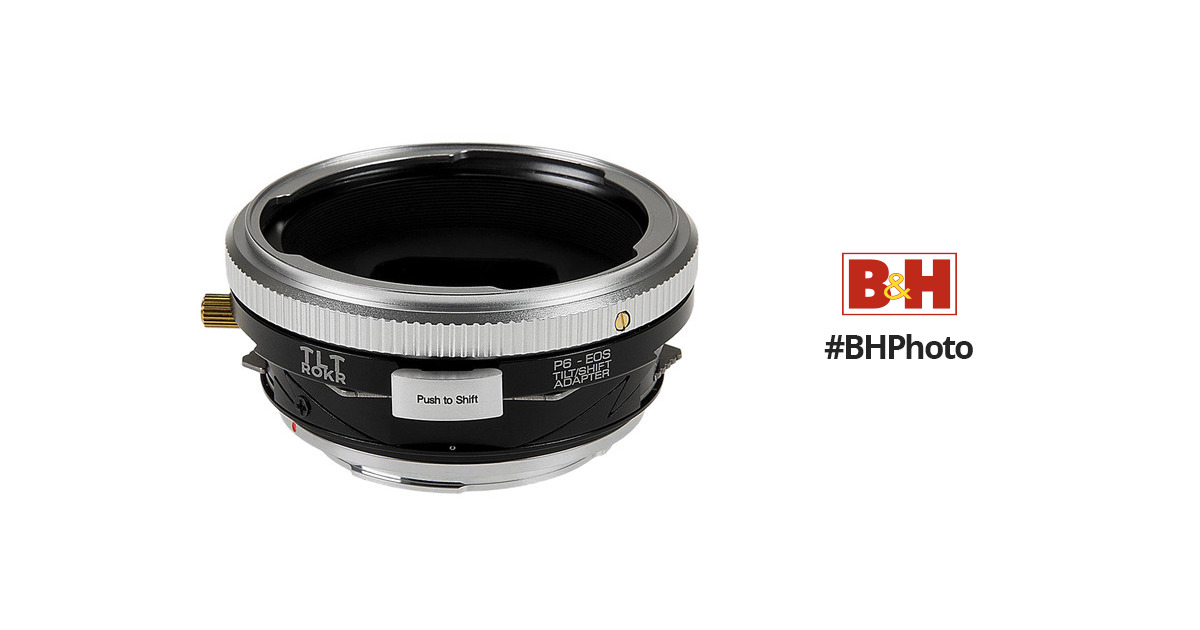FotodioX Pro TLT ROKR Tilt/Shift Lens Mount TLTROKR-P6-EOS B&H
