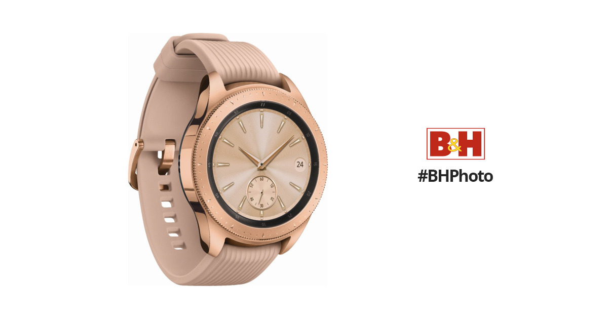 SAMSUNG Galaxy Watch - Bluetooth Smart Watch (42 mm) - Rose Gold -  SM-R810NZDAXAR 