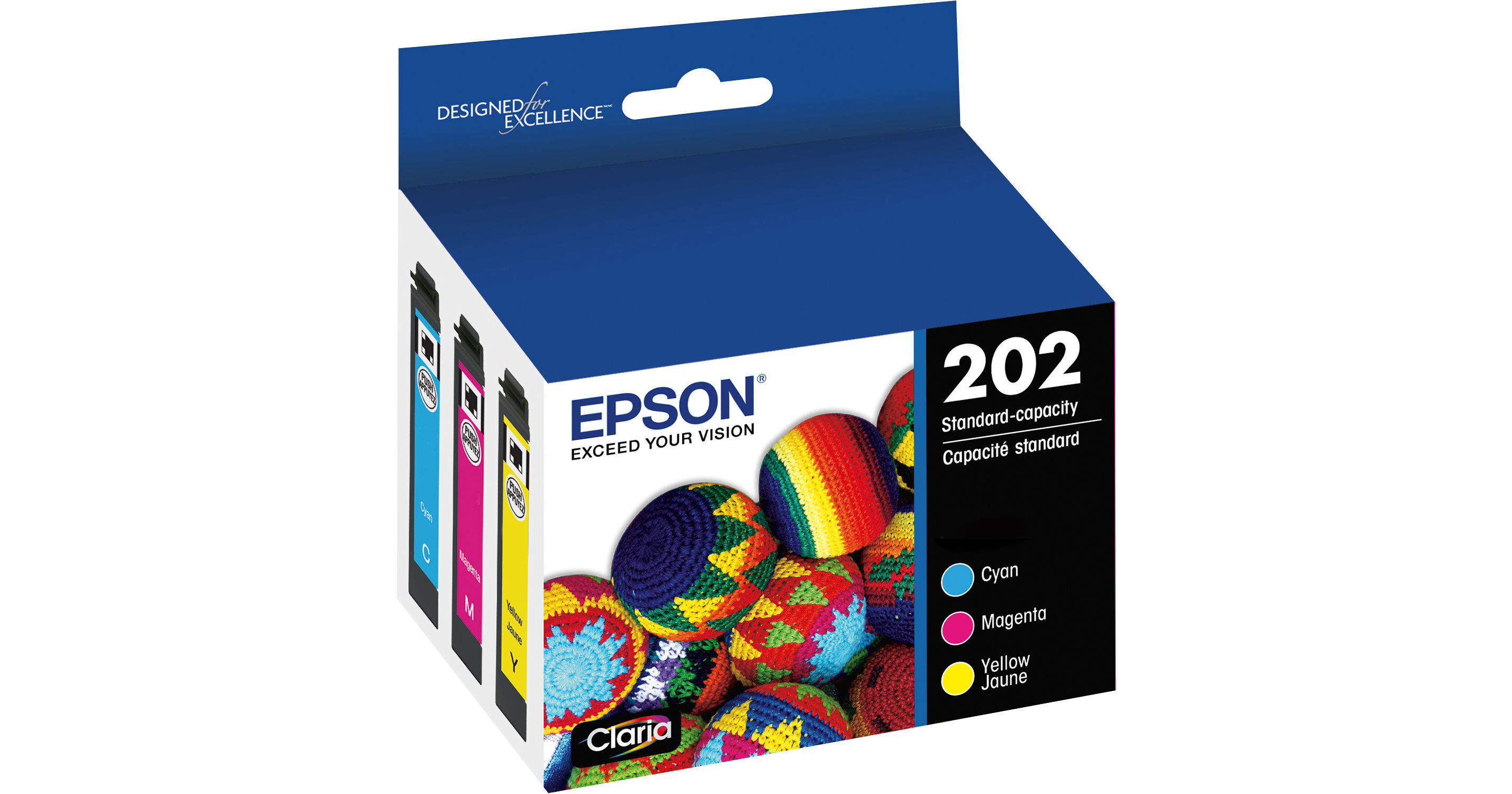 Epson Claria 202 Standard-Capacity Ink Cartridge Color T202520-S