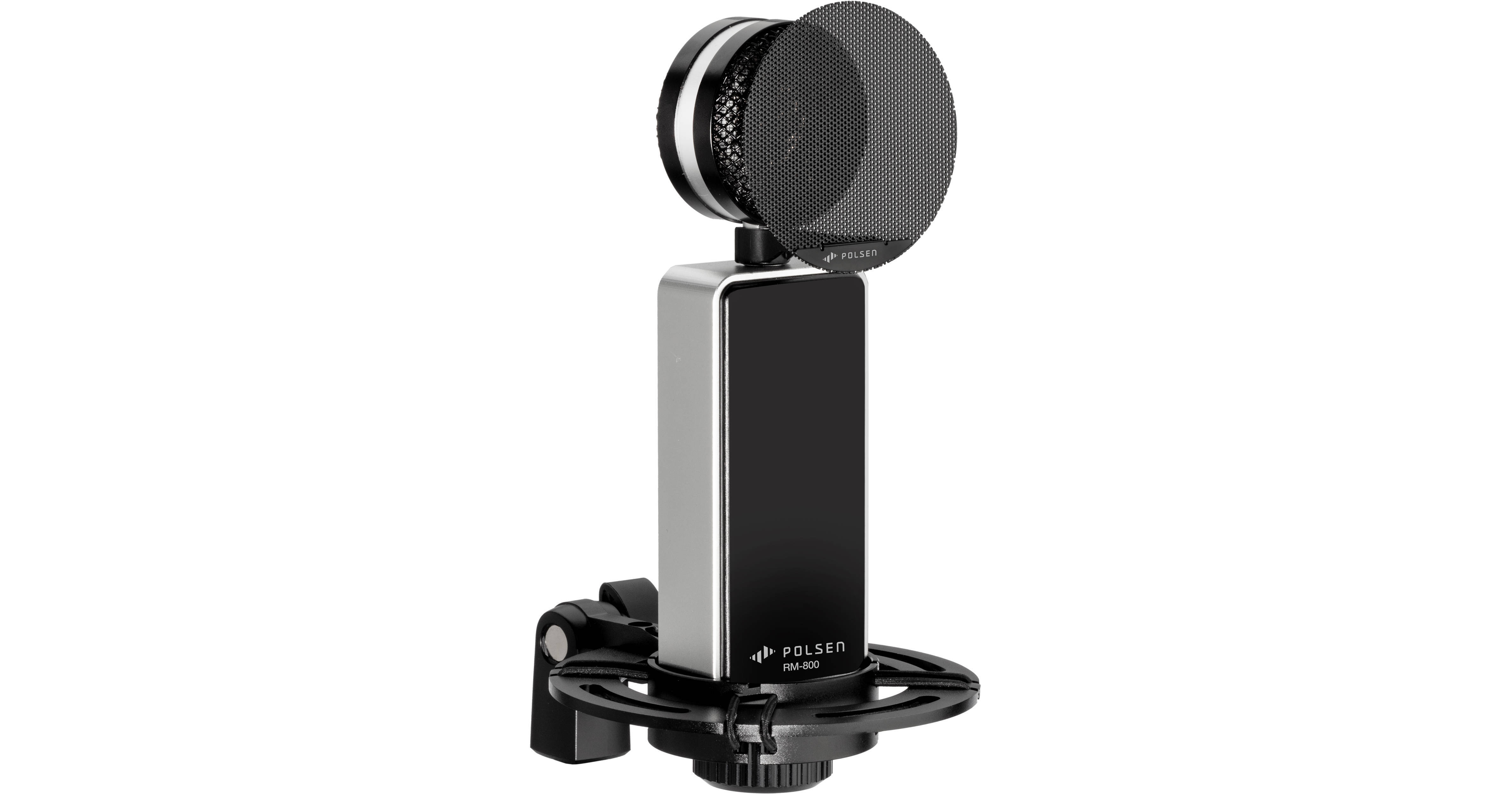 Polsen RM 800 Large Diaphragm Condenser Microphone Black