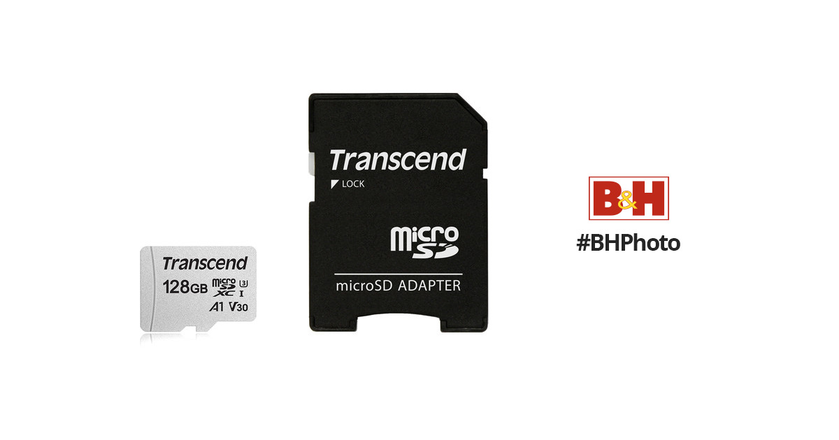 TS128GUSD430T, Carte SD Transcend 128 Go MicroSDXC