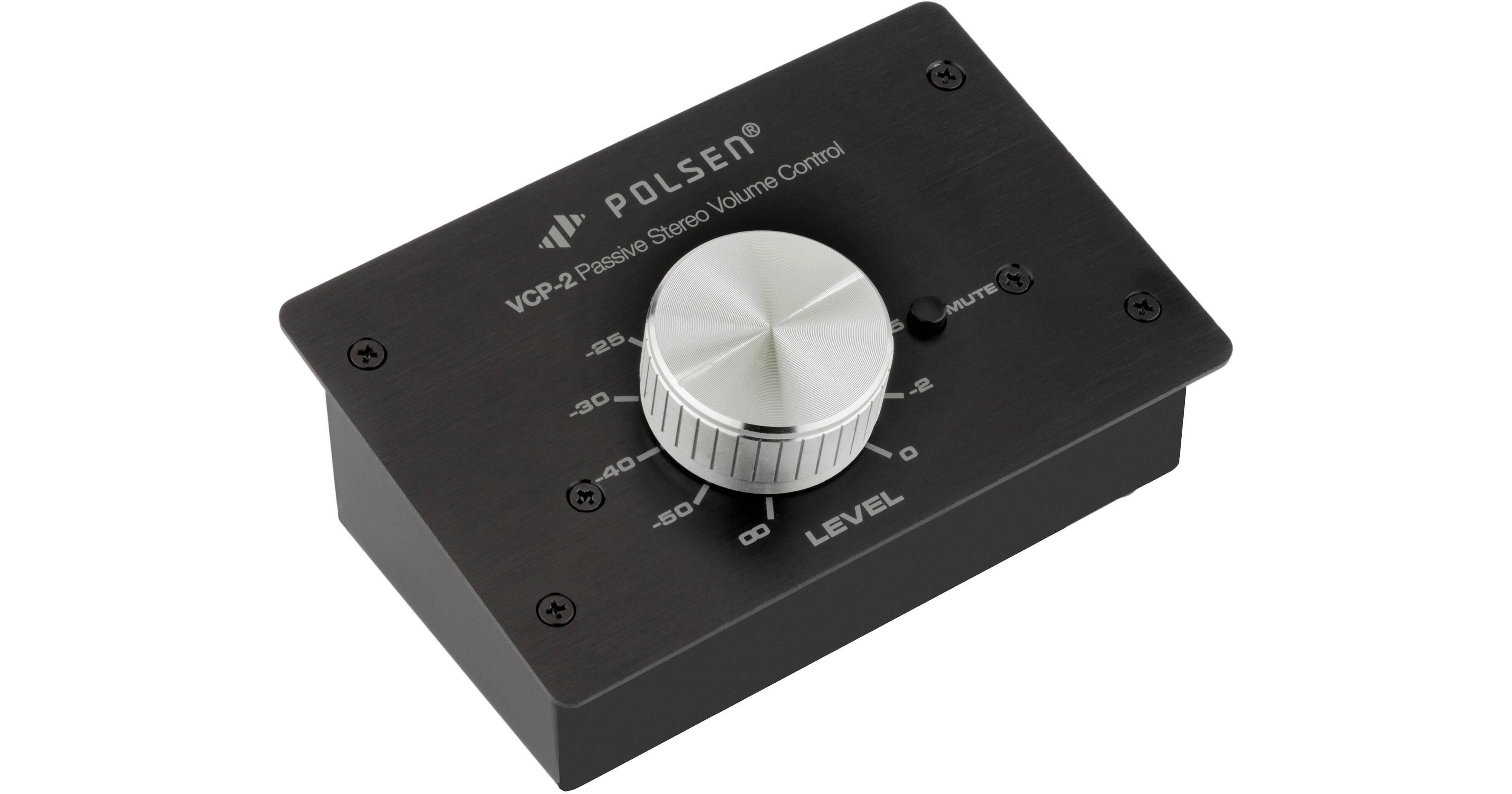 Passive stereo shop volume control