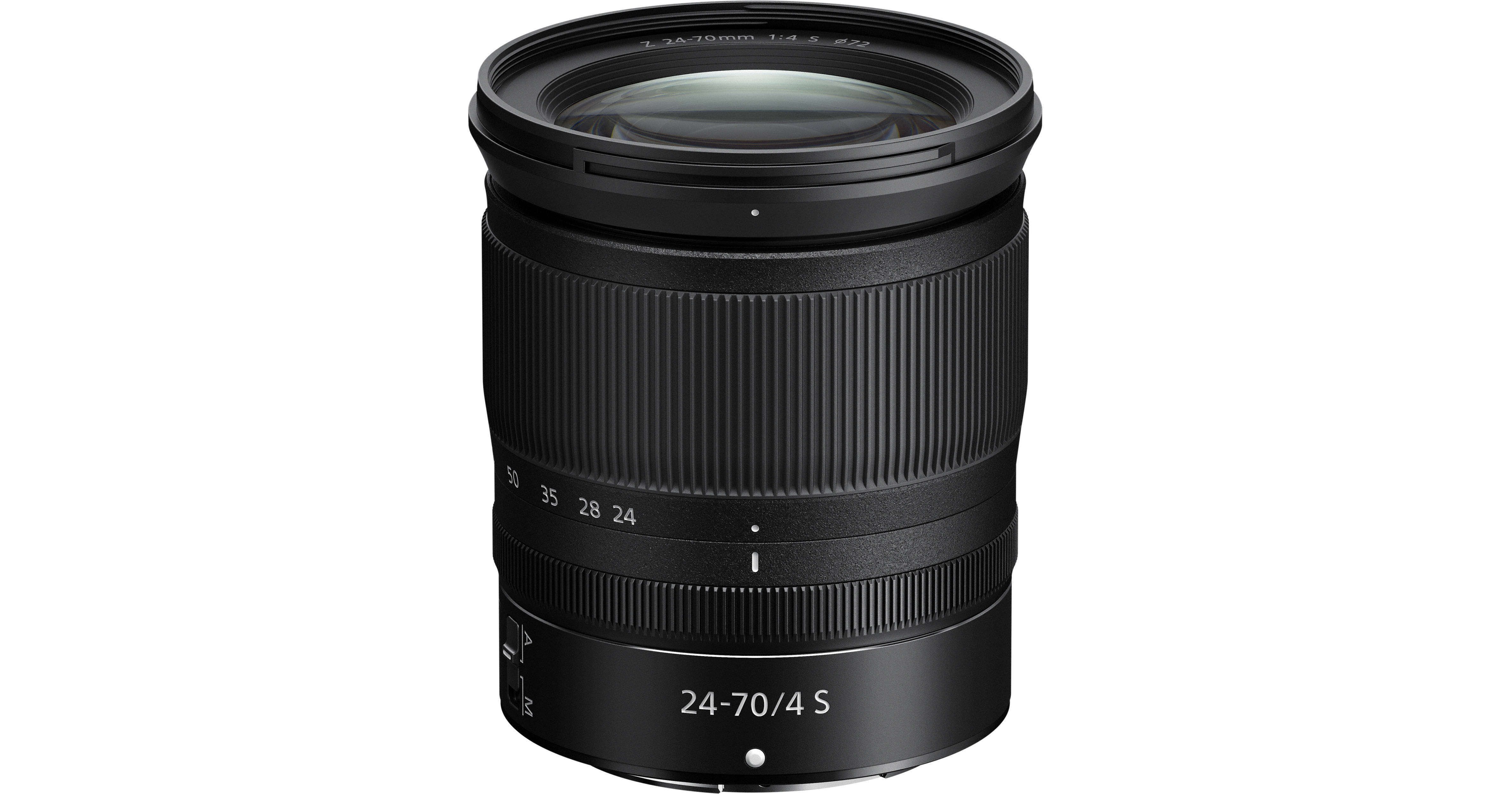 Nikon Nikkor Z 24-70mm f/4 S Autofocus FX Lens for Z-Mount, Black {72} at  KEH Camera