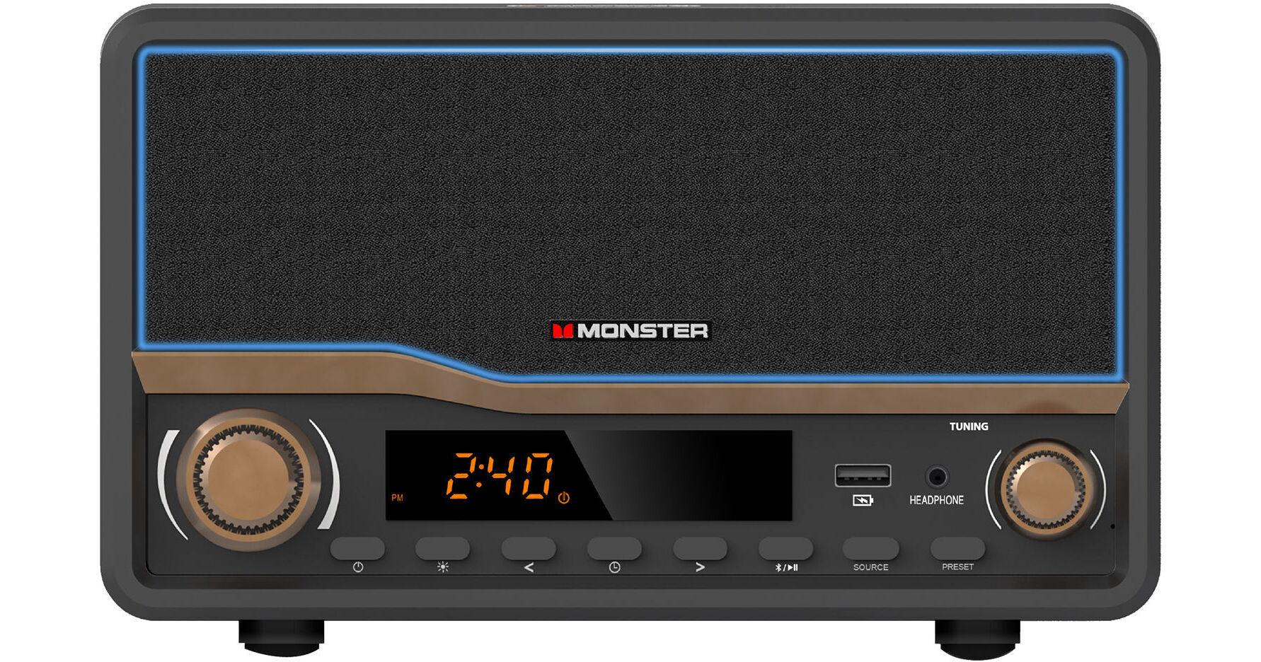 Monster Decora Wireless Bluetooth Speaker and Dual MNDECORAHZL