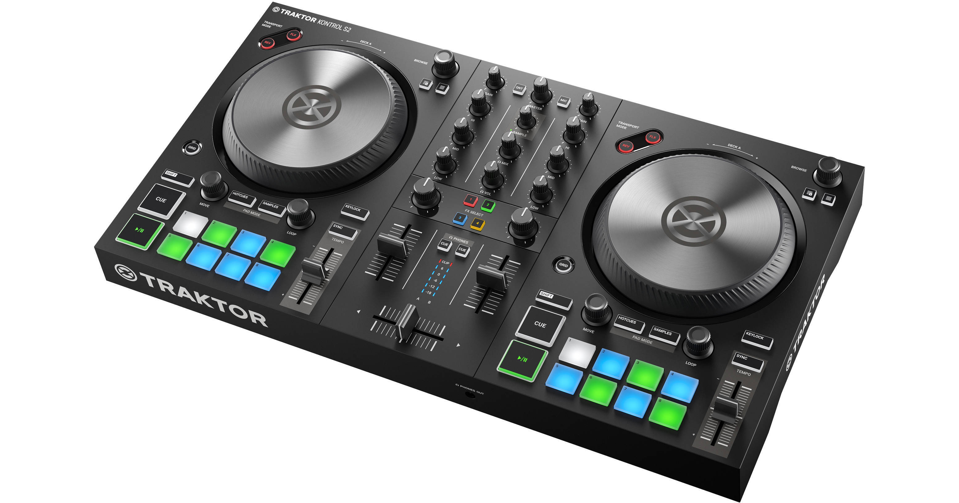 Native Instruments TRAKTOR KONTROL S2 MK3 25421 B&H Photo Video