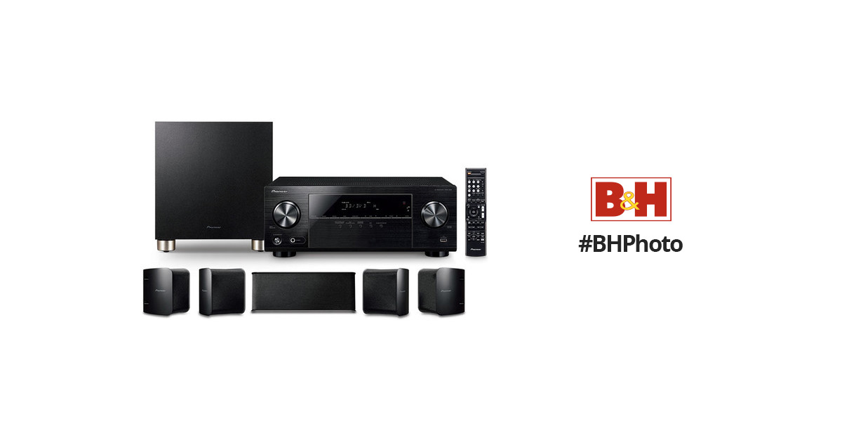 Renewed Pioneer 5.1 Home Theater System HTP-074 