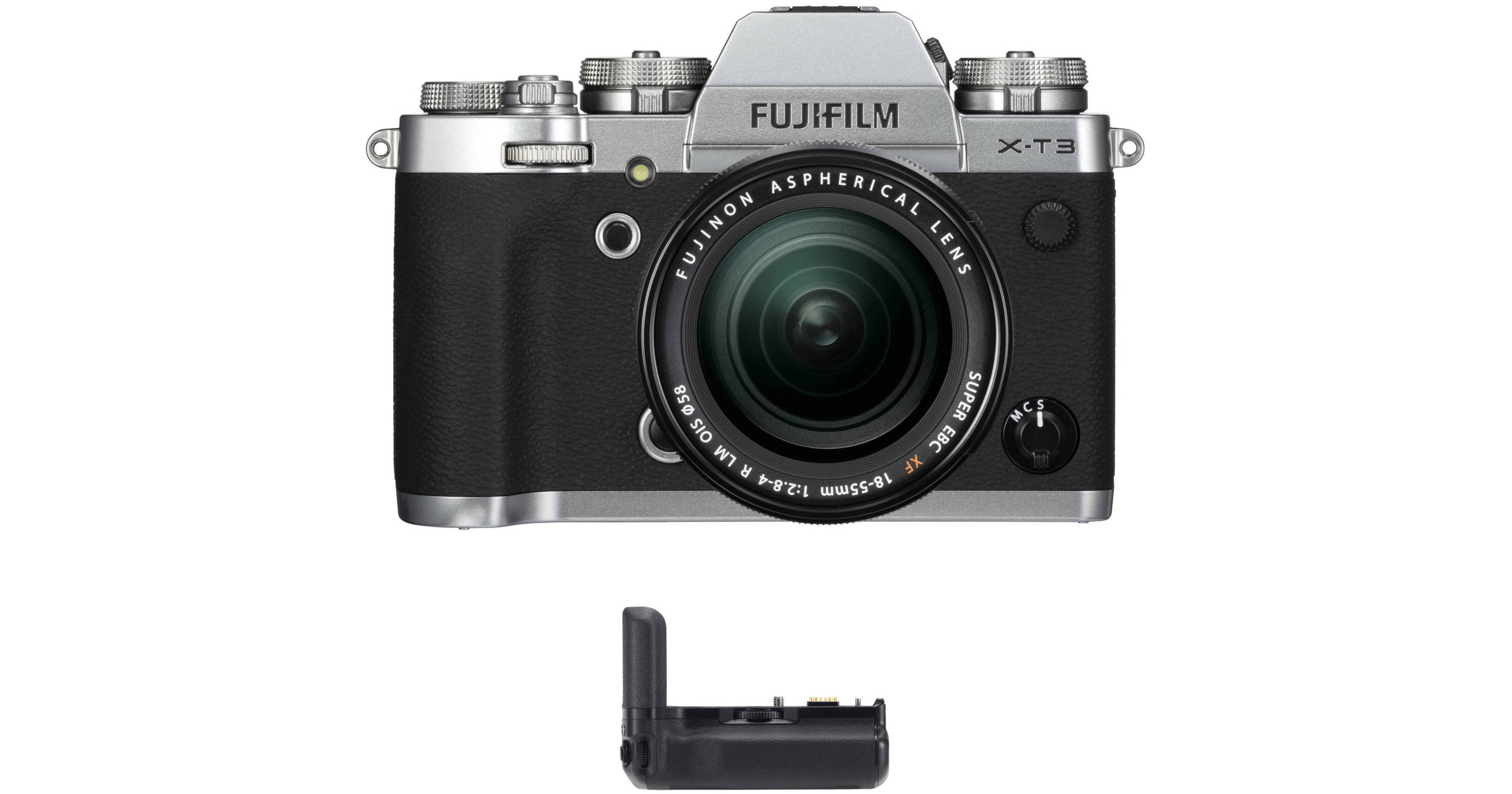 FUJIFILM XT3 Mirrorless Digital Camera with 1855mm Lens and