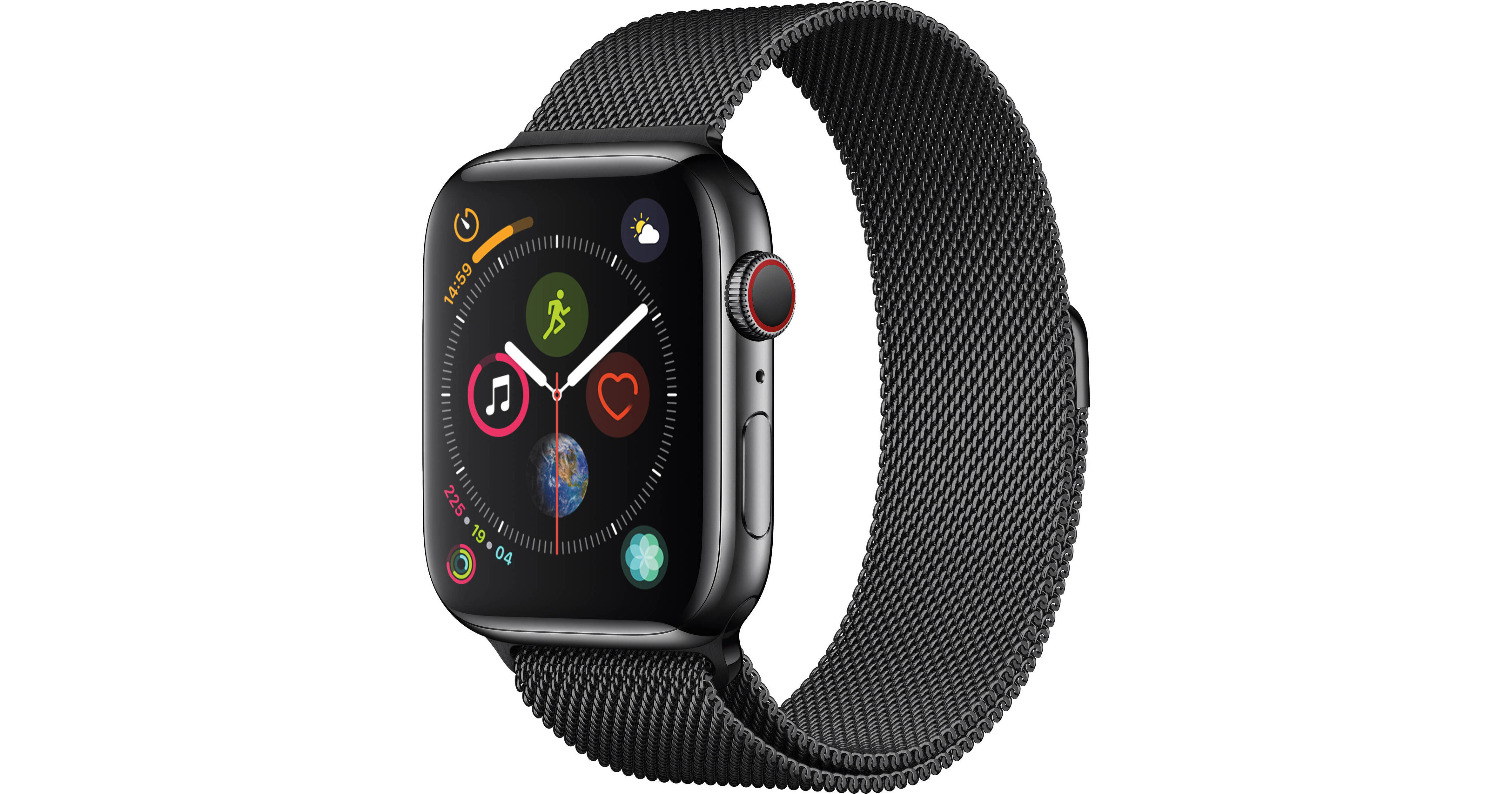 Apple watch series on sale 4 stainless steel black