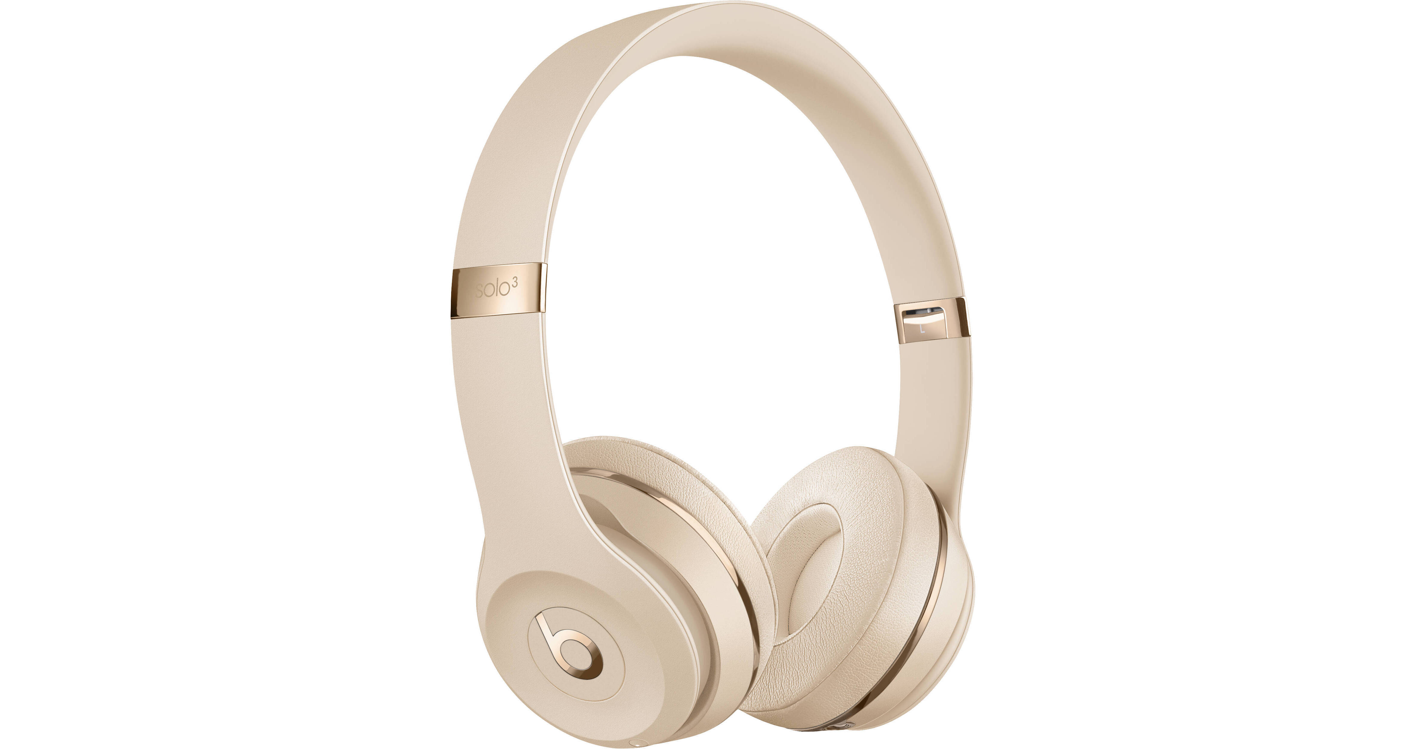 Beats solo 3 2024 wireless satin gold