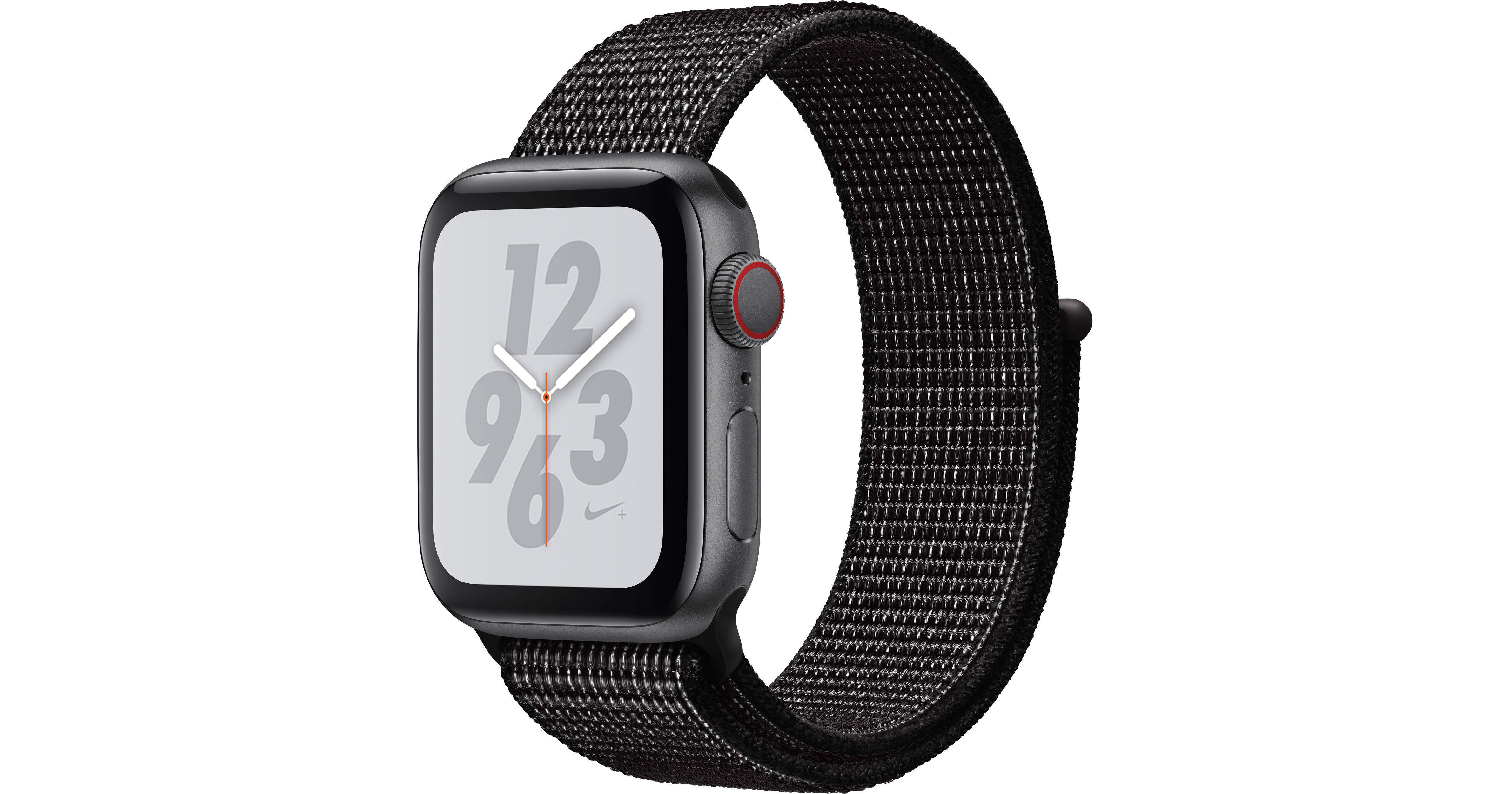 buque de vapor Condimento casado Apple Watch Nike+ Series 4 MTX92LL/A B&H Photo Video